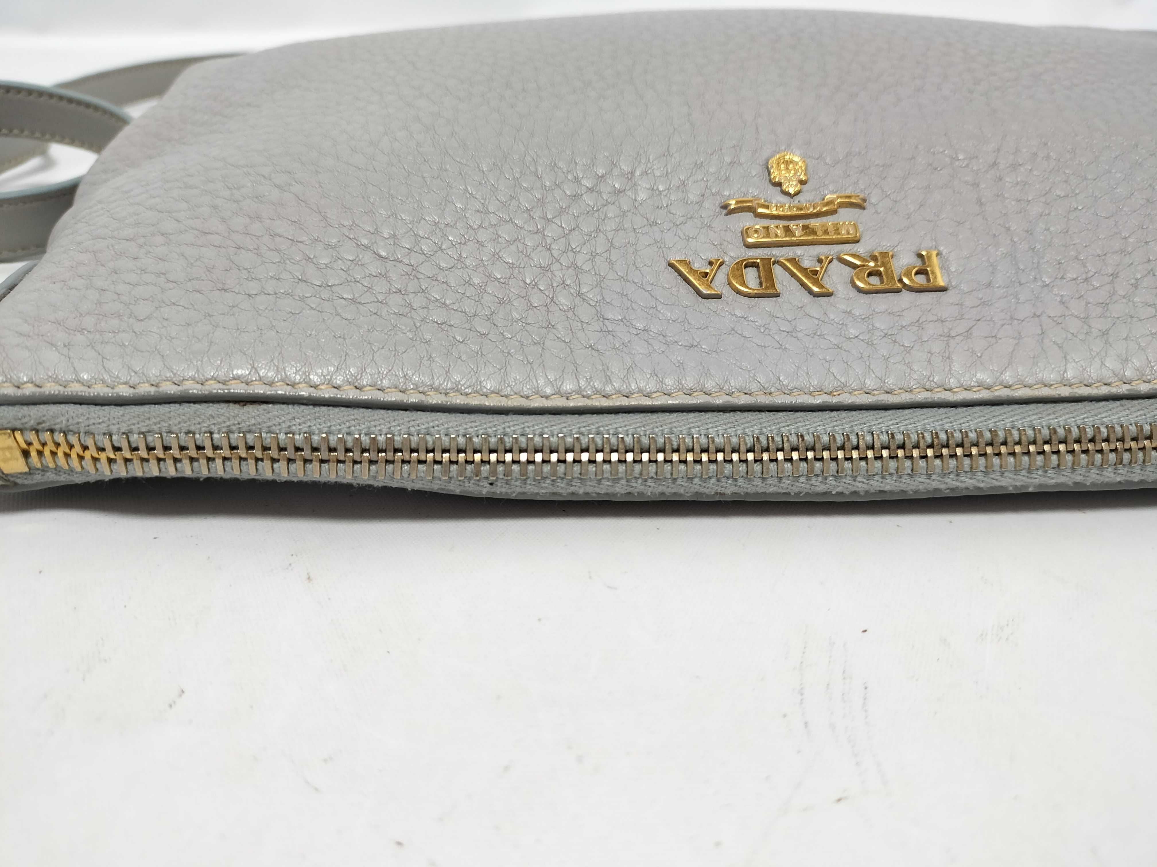 Vitello Phoenix Crossbody Bag Grey 1BH013 Shoulder Bag — view 3