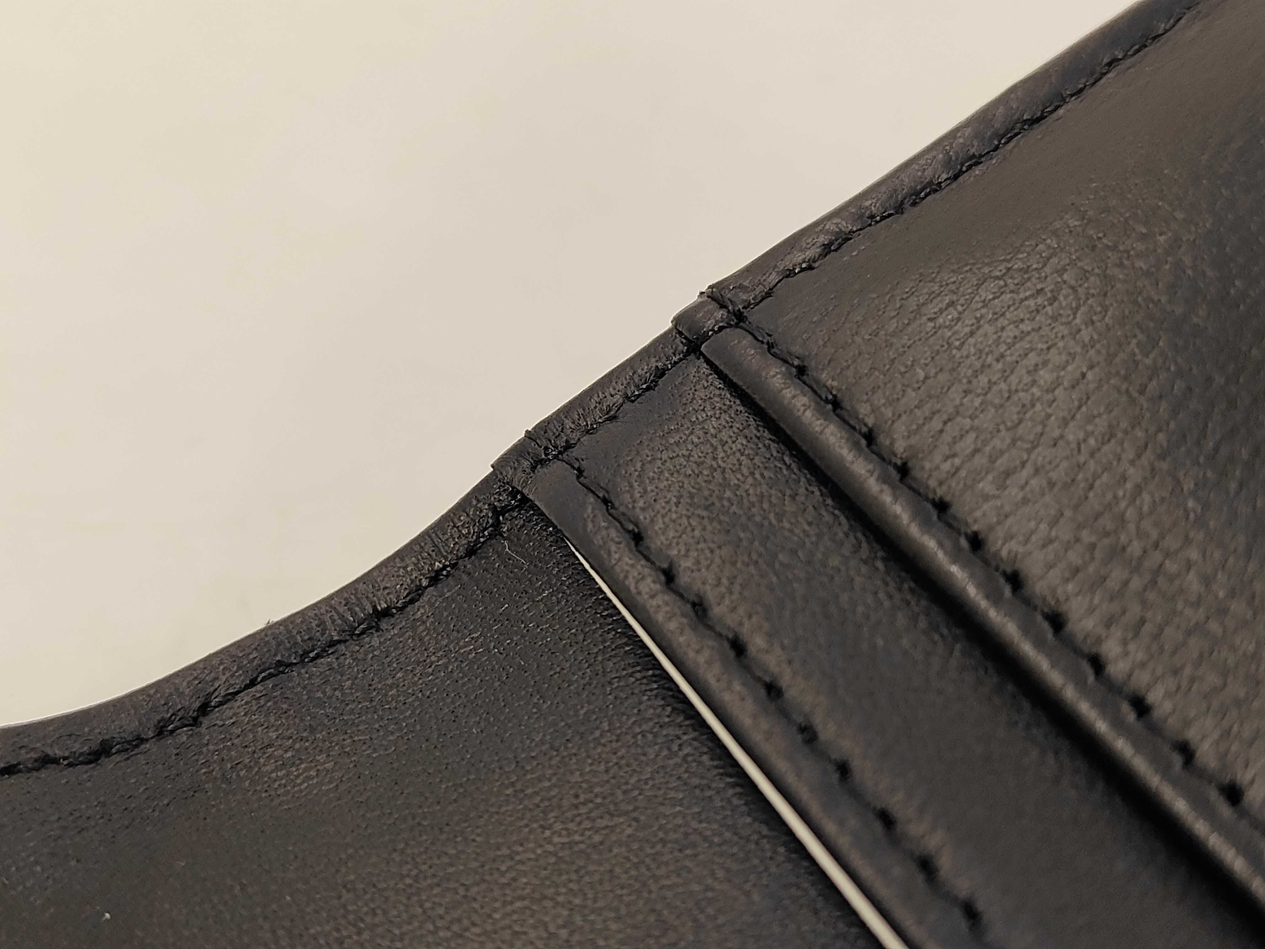 Matelassé Long Wallet, Lambskin Leather, Silver Hardware, Black, 11279516, Perforated — view 8