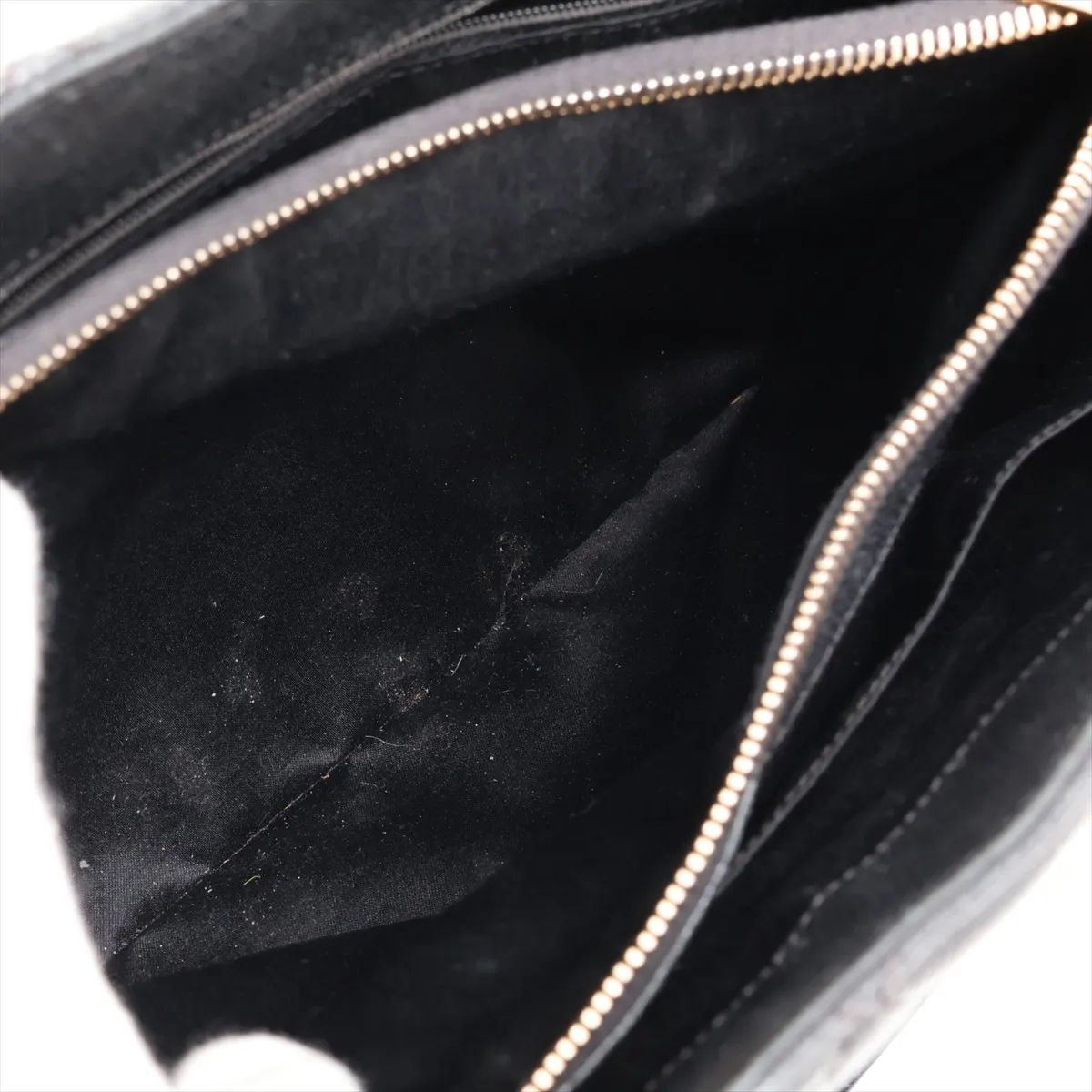 GST Caviar Skin Tote Bag, Black with Gold Hardware, 19439382, Serial Number 19-series, A50995 — view 9