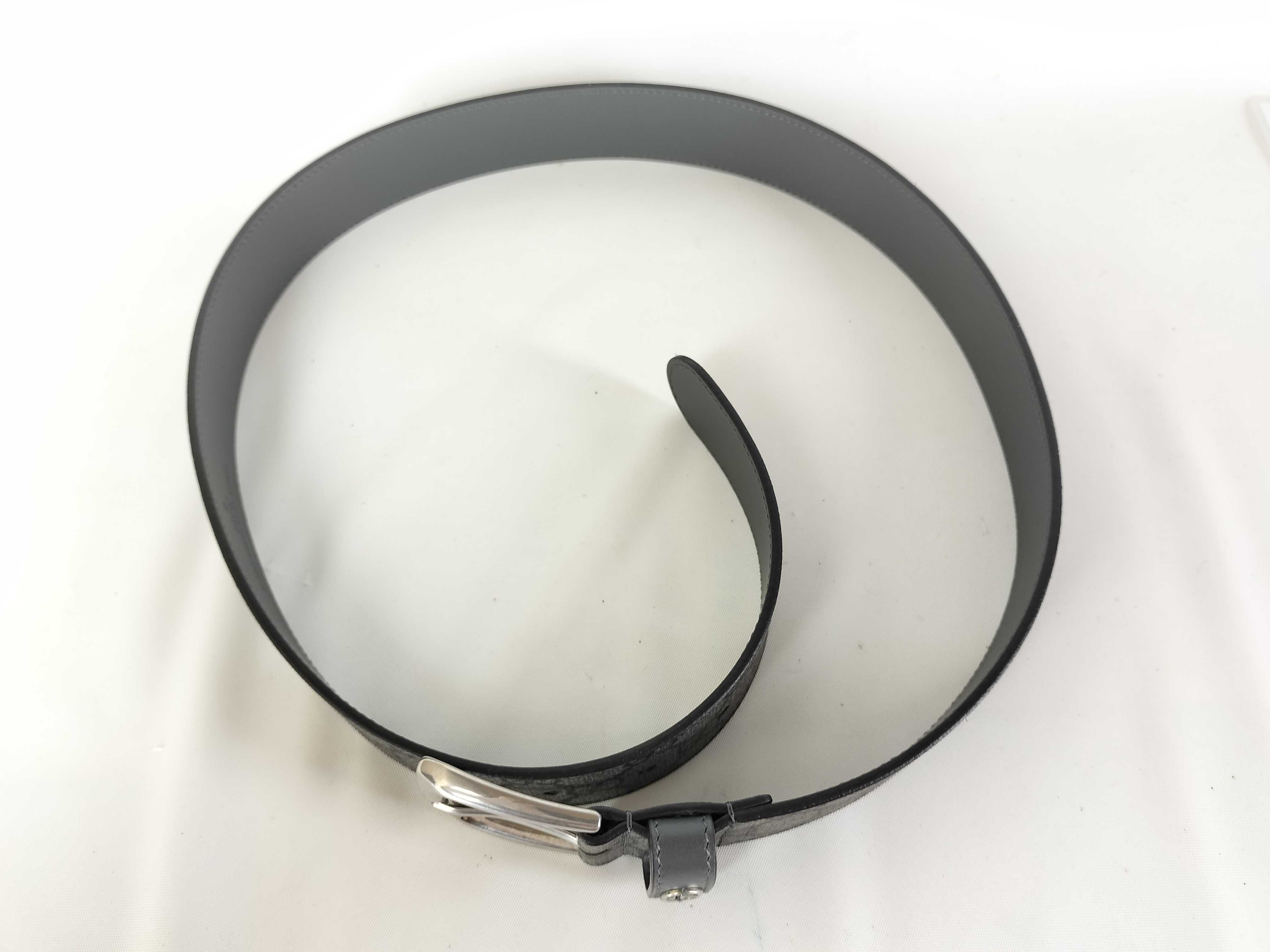 Grey GG Gold Hardware Belt — view 2