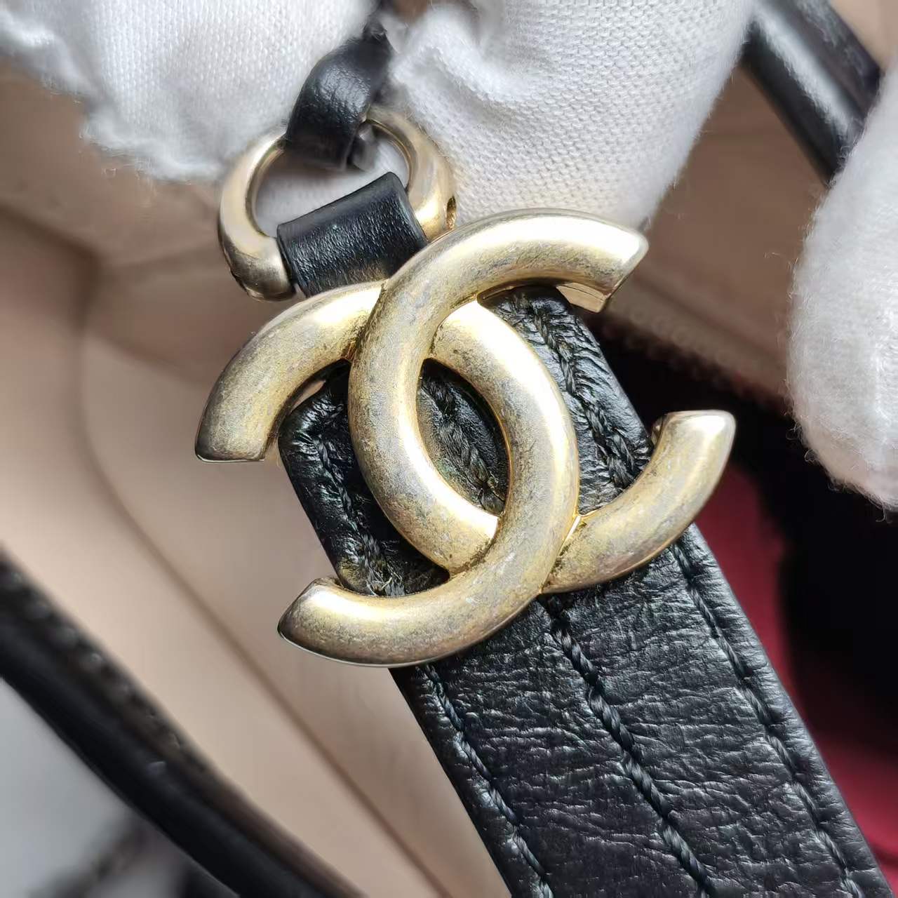 【*Shipped from: China*】CHANEL Gabrielle Leather Shoulder Bag 25167147 — view 12