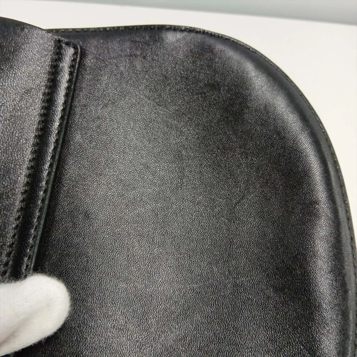 Drew Suede x Leather Chain Shoulder Bag, Red x Navy — view 14
