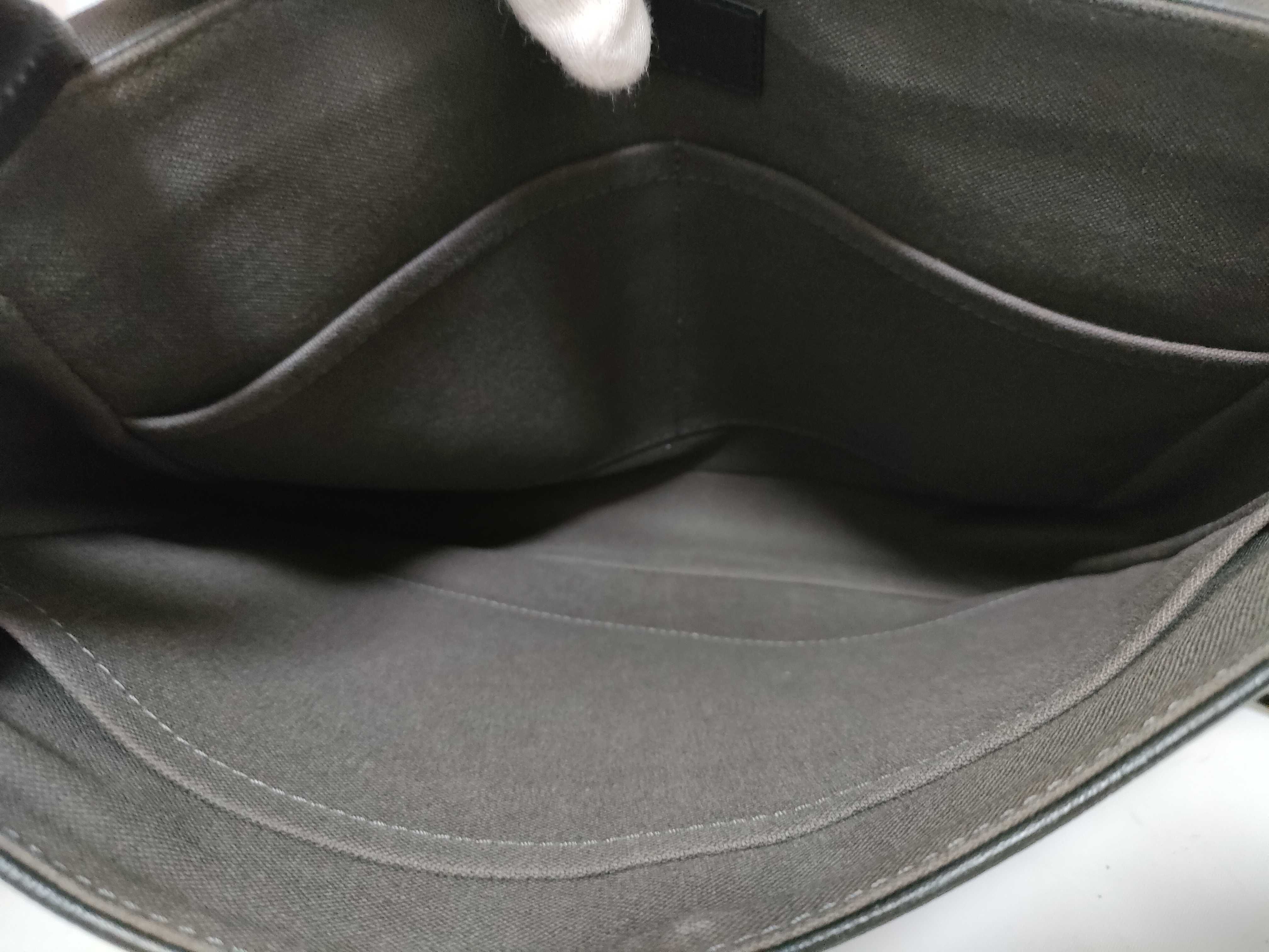 Damier Graphite Louis Vuitton District PM Damier Infini Shoulder Bag Black Shoulder Bag — view 9