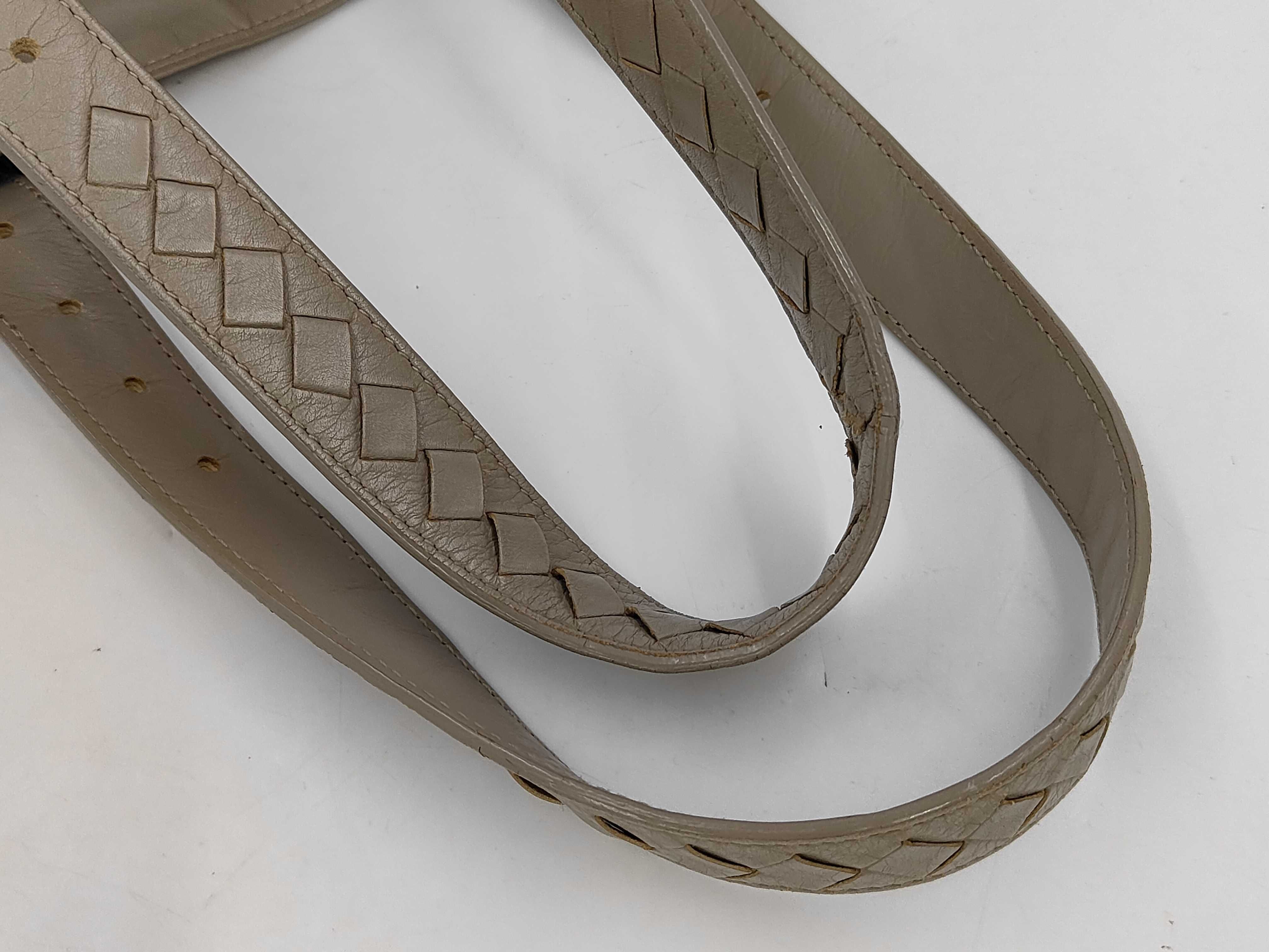 Intrecciato Leather Tote Bag — view 5
