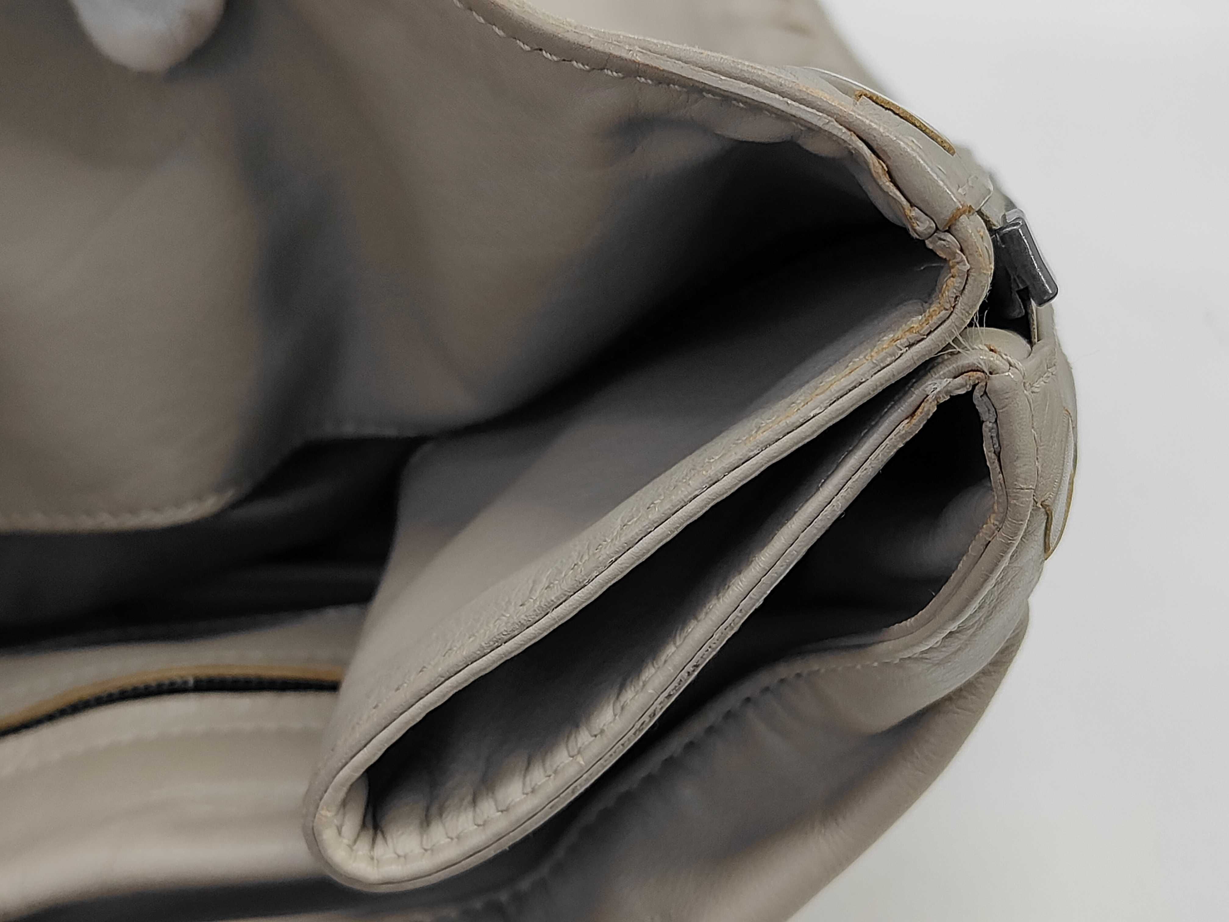 Intrecciato Leather Tote Bag — view 10