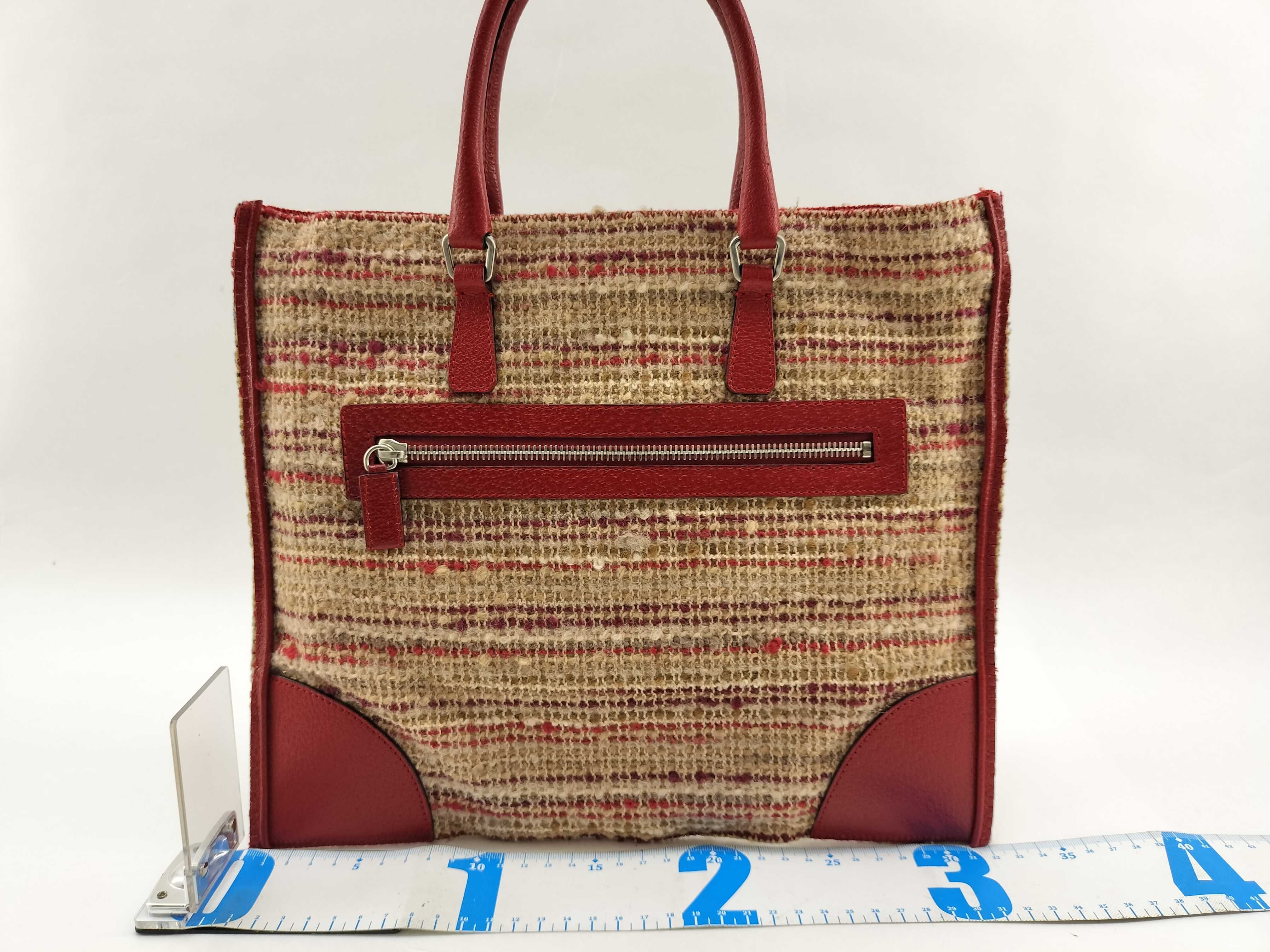 tweed handbag — view 2