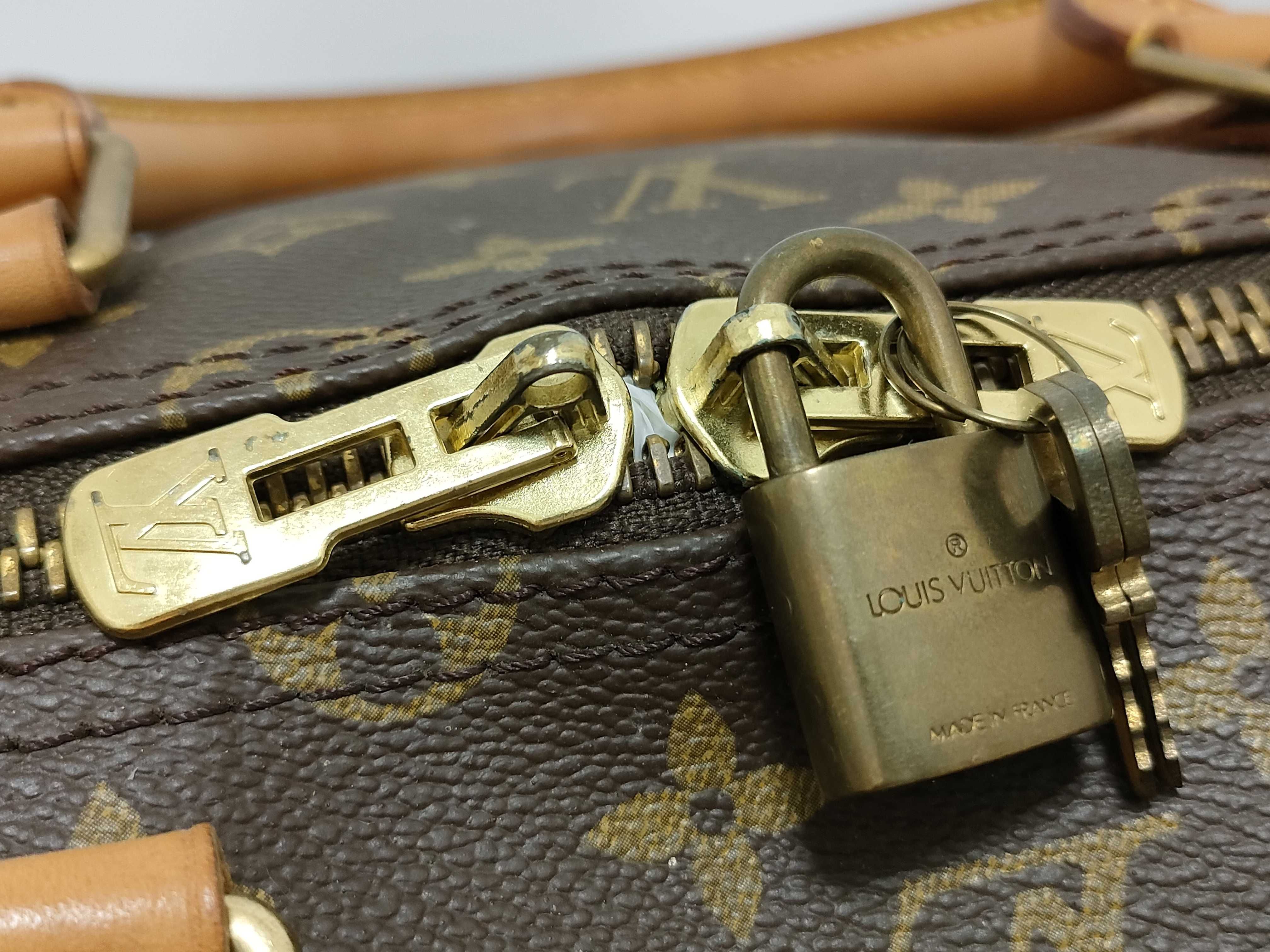 Monogram Keepall Bandoulière 55 M41414 TH1914 Brown Boston Bag — view 13