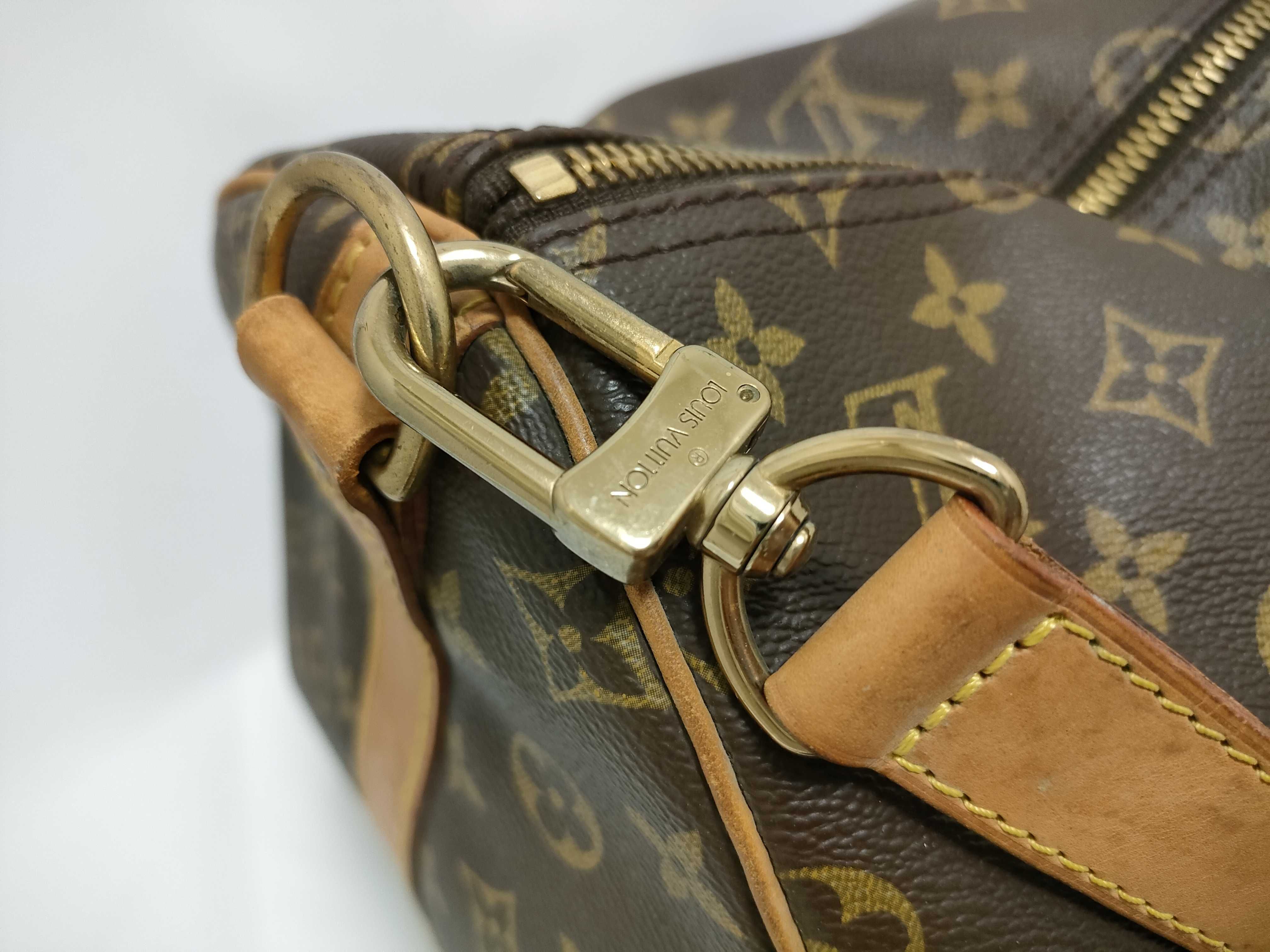 Monogram Keepall Bandoulière 55 M41414 TH1914 Brown Boston Bag — view 14