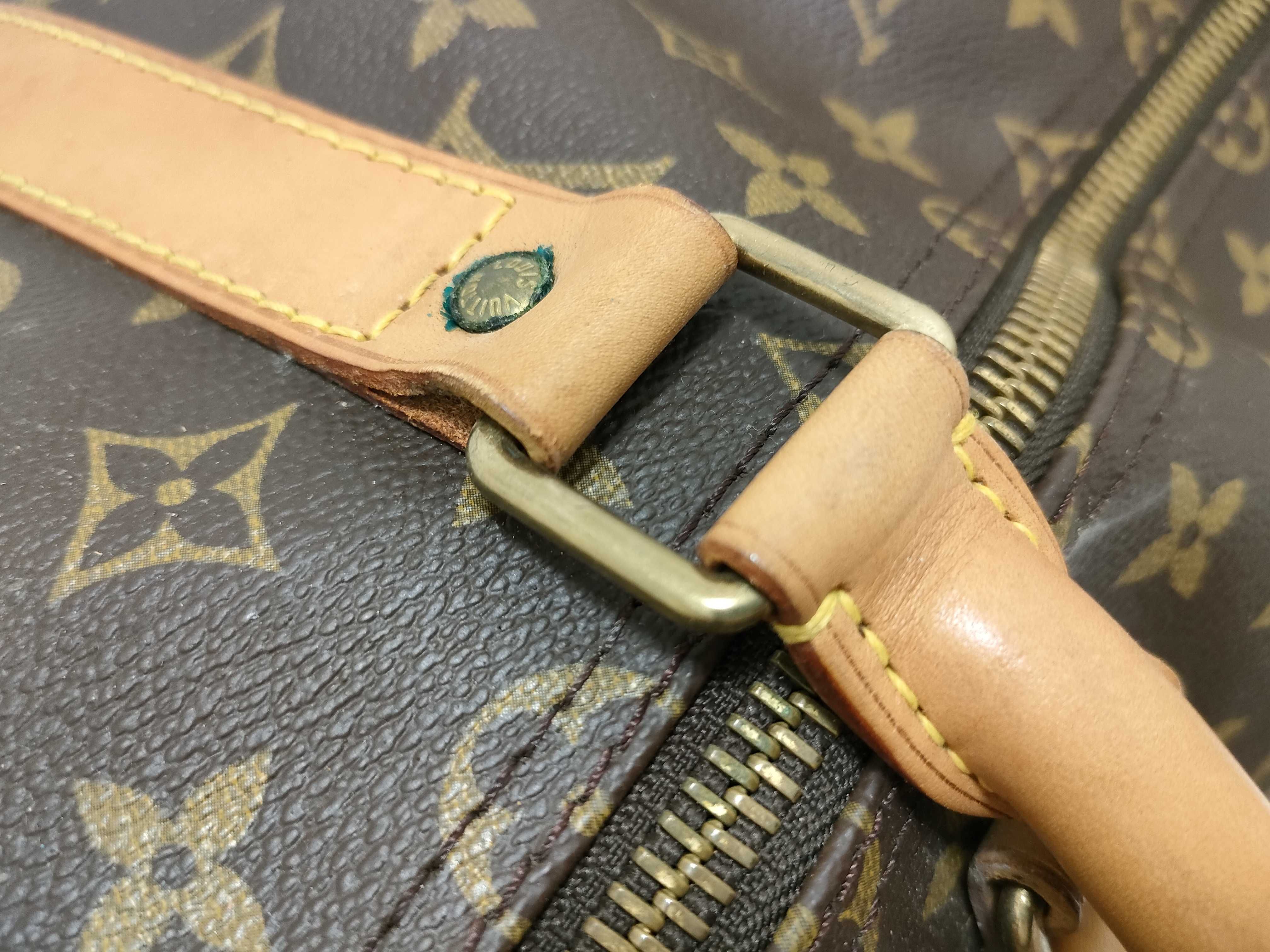 Monogram Keepall Bandoulière 55 M41414 TH1914 Brown Boston Bag — view 5