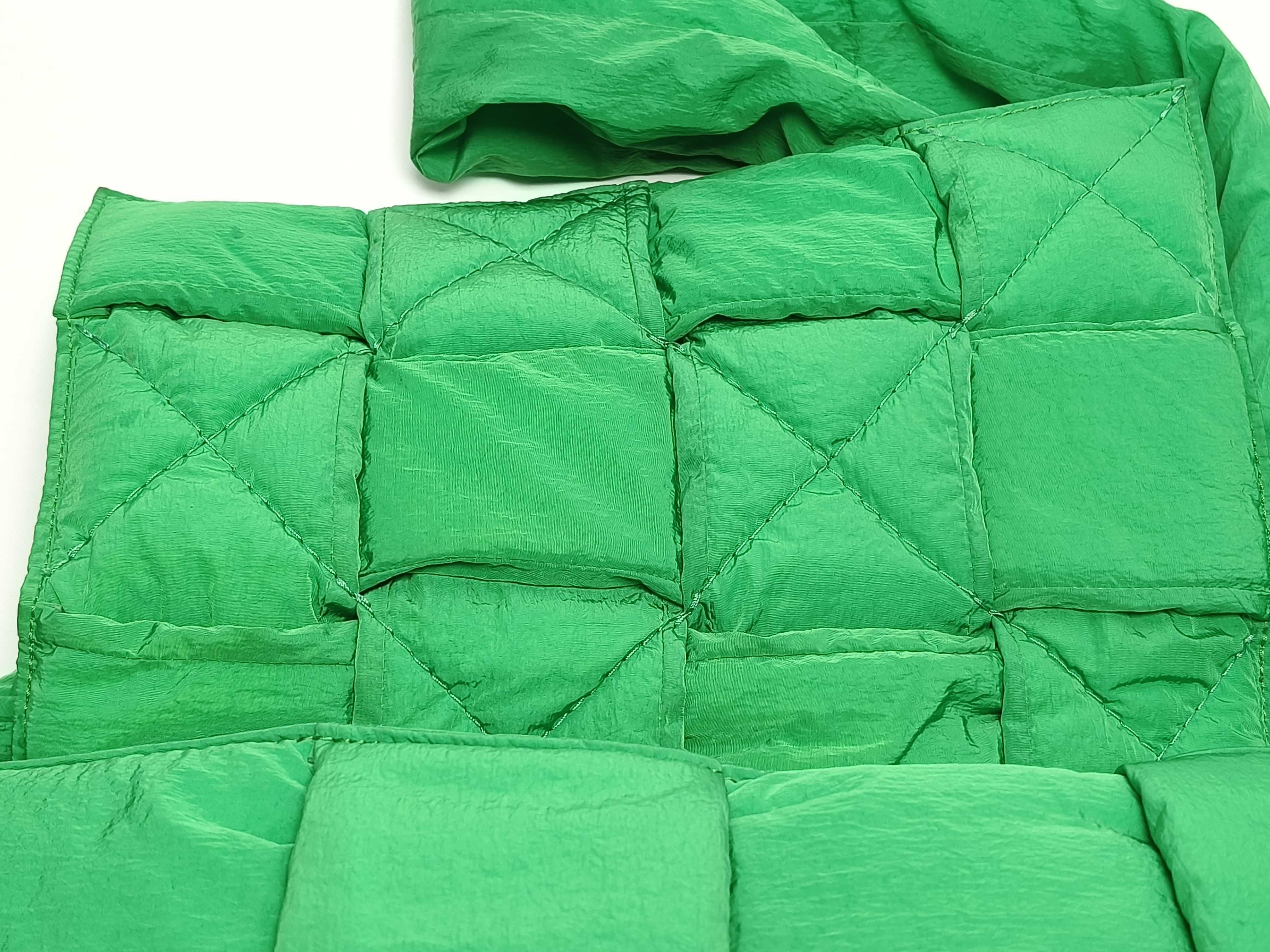 Intrecciato Maxi Intrecciato Padded Tech Cassette Nylon Body Bag Green Shoulder Bag — view 8