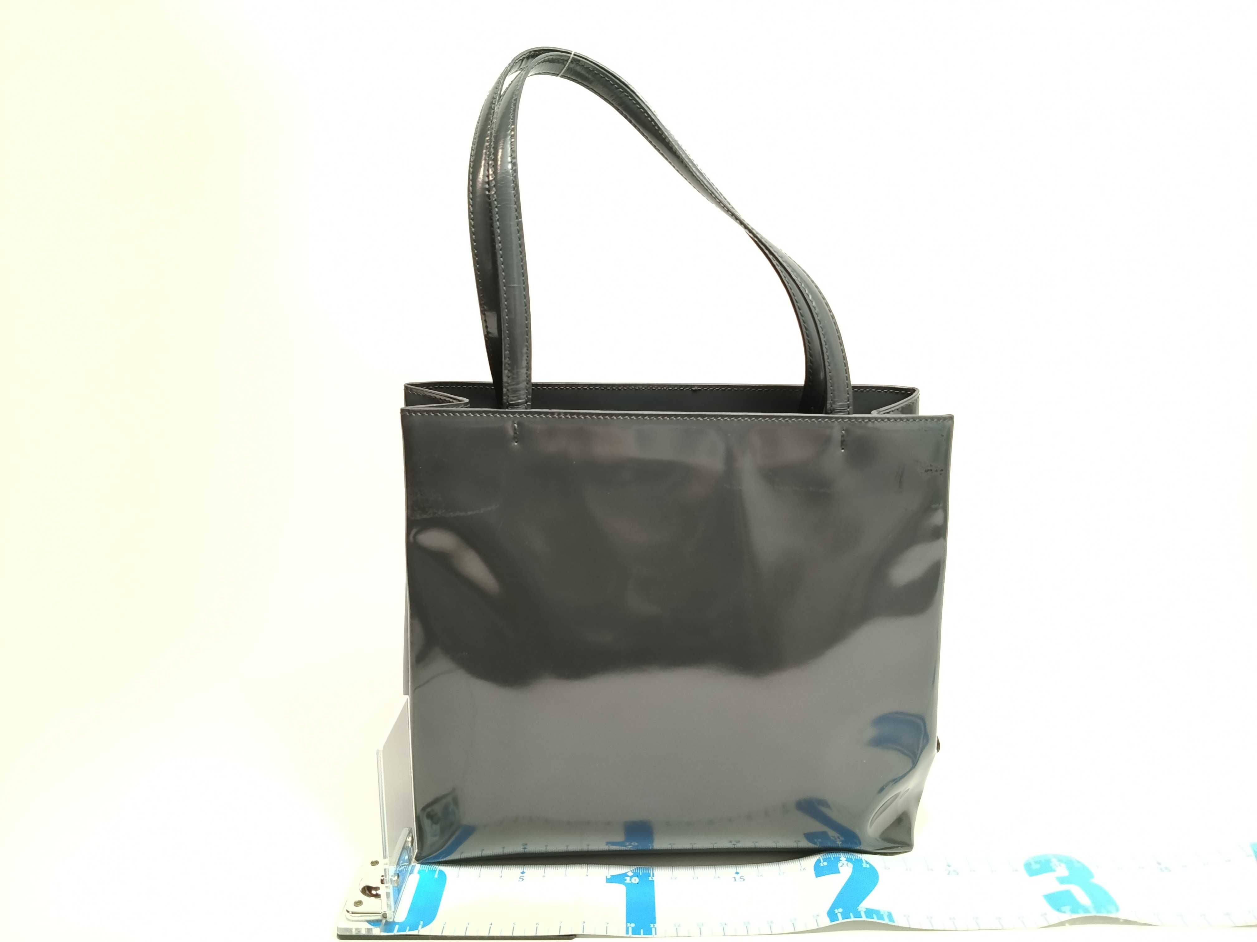 Vintage Leather Shoulder Bag Tote Bag — view 2
