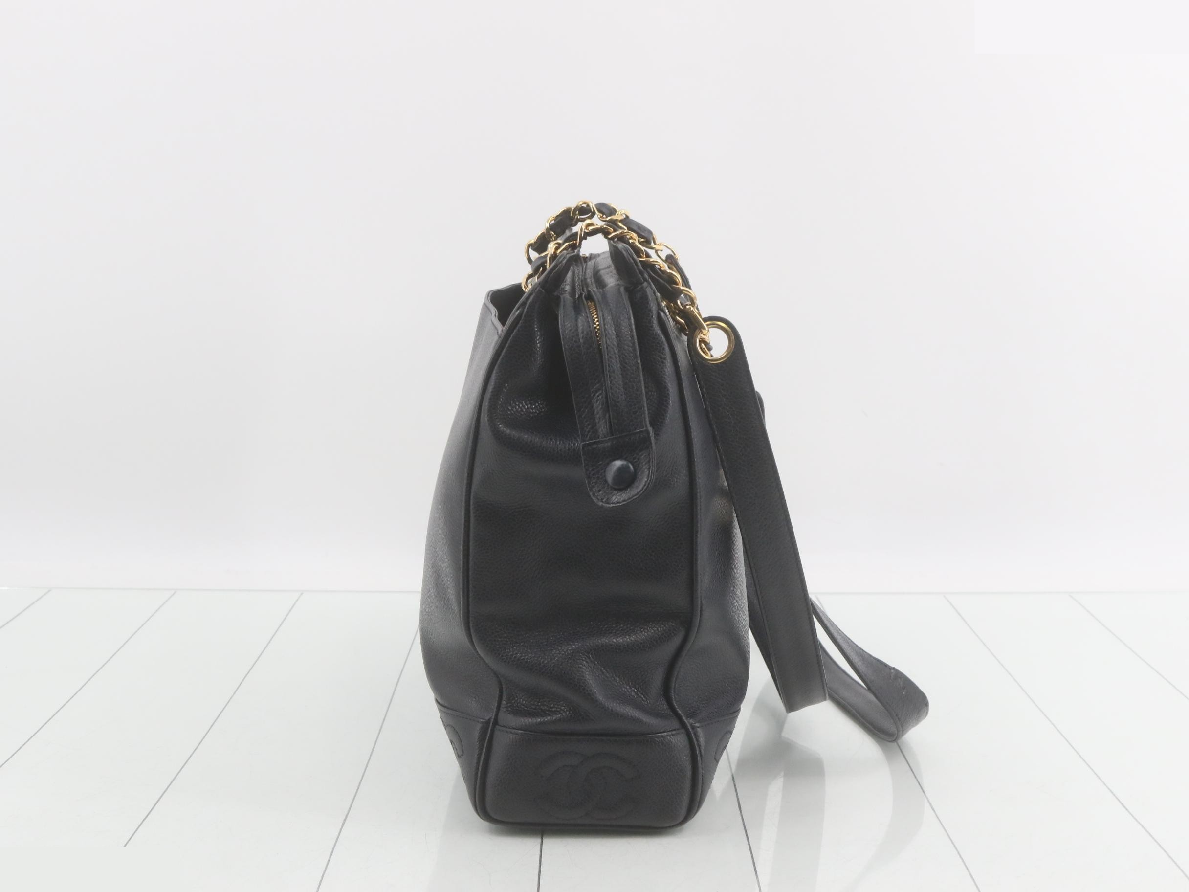 Caviar Triple Coco Shoulder Bag Seal — view 3
