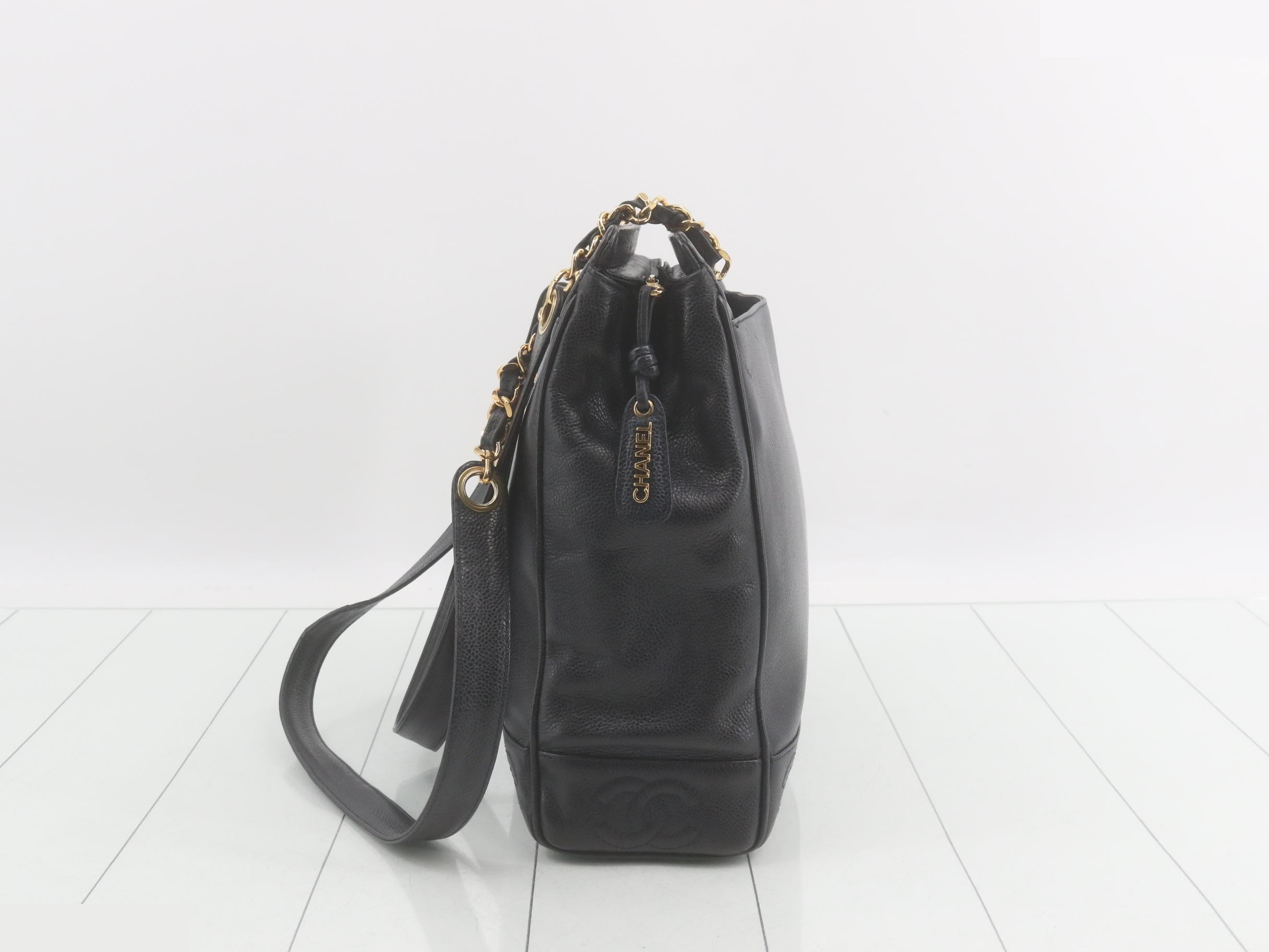 Caviar Triple Coco Shoulder Bag Seal — view 4