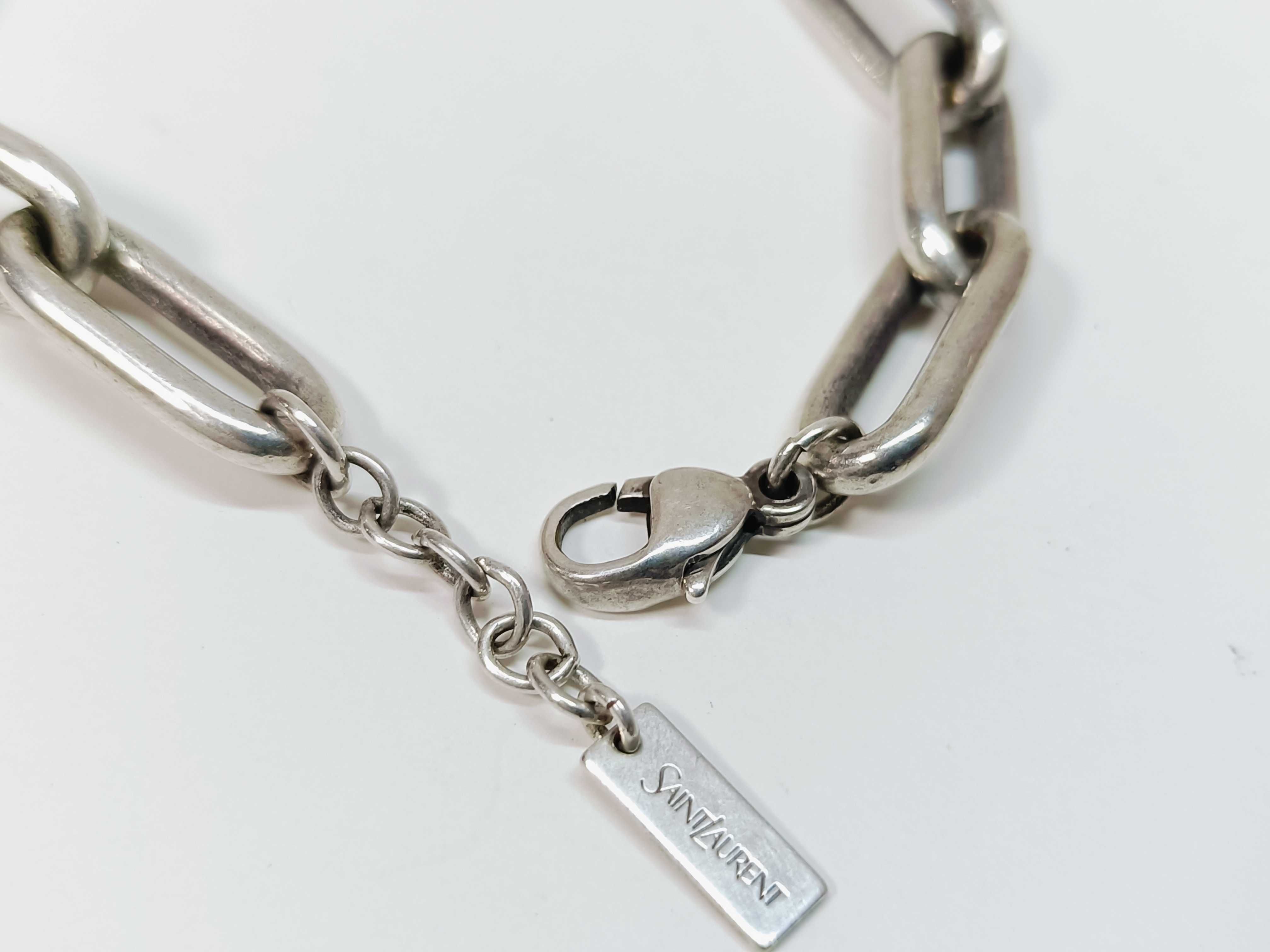 Chain Bracelet, Silver, Size L (Bracelet/Bangle) — view 2