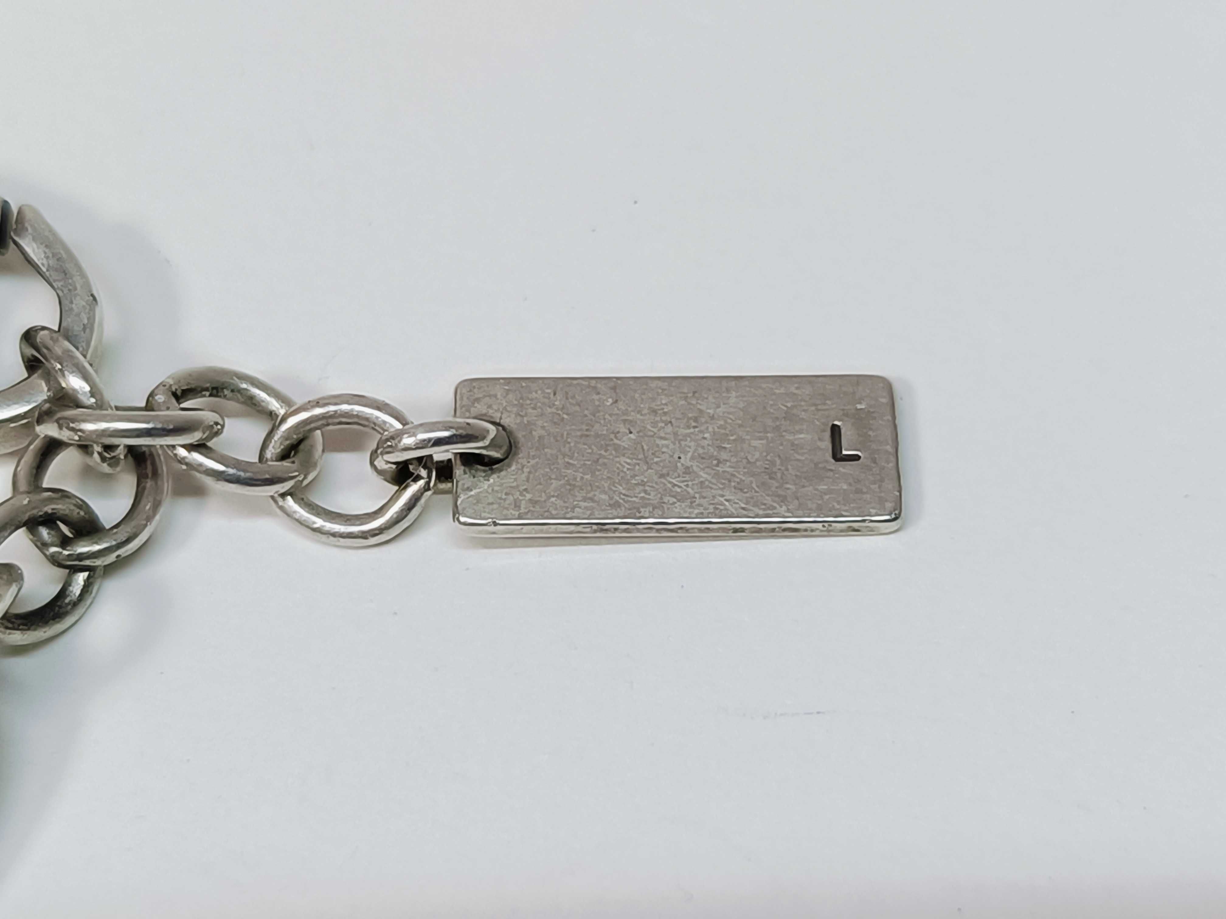 Chain Bracelet, Silver, Size L (Bracelet/Bangle) — view 4