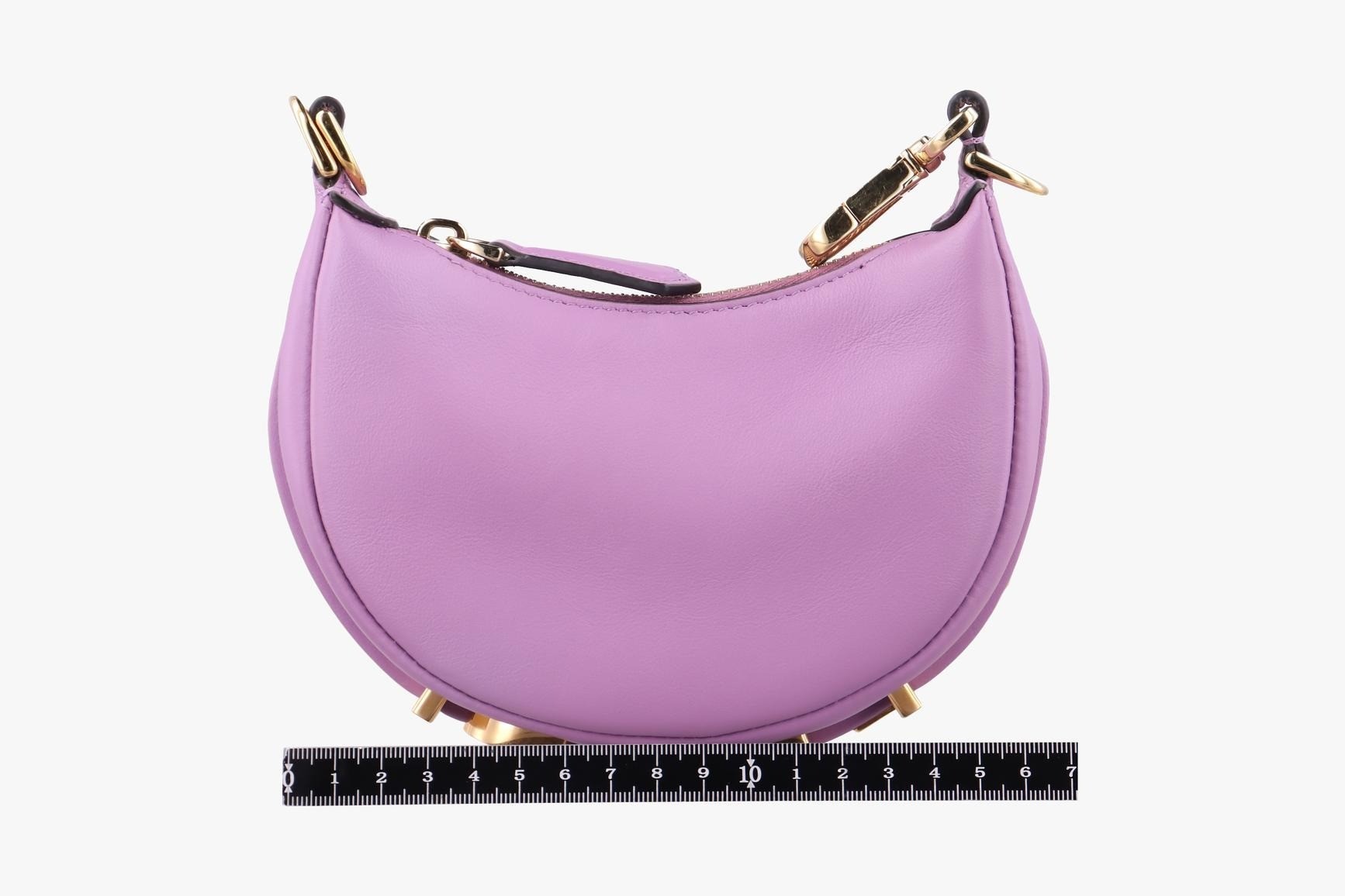 Nano FendiGraphy Leather Purple — view 2
