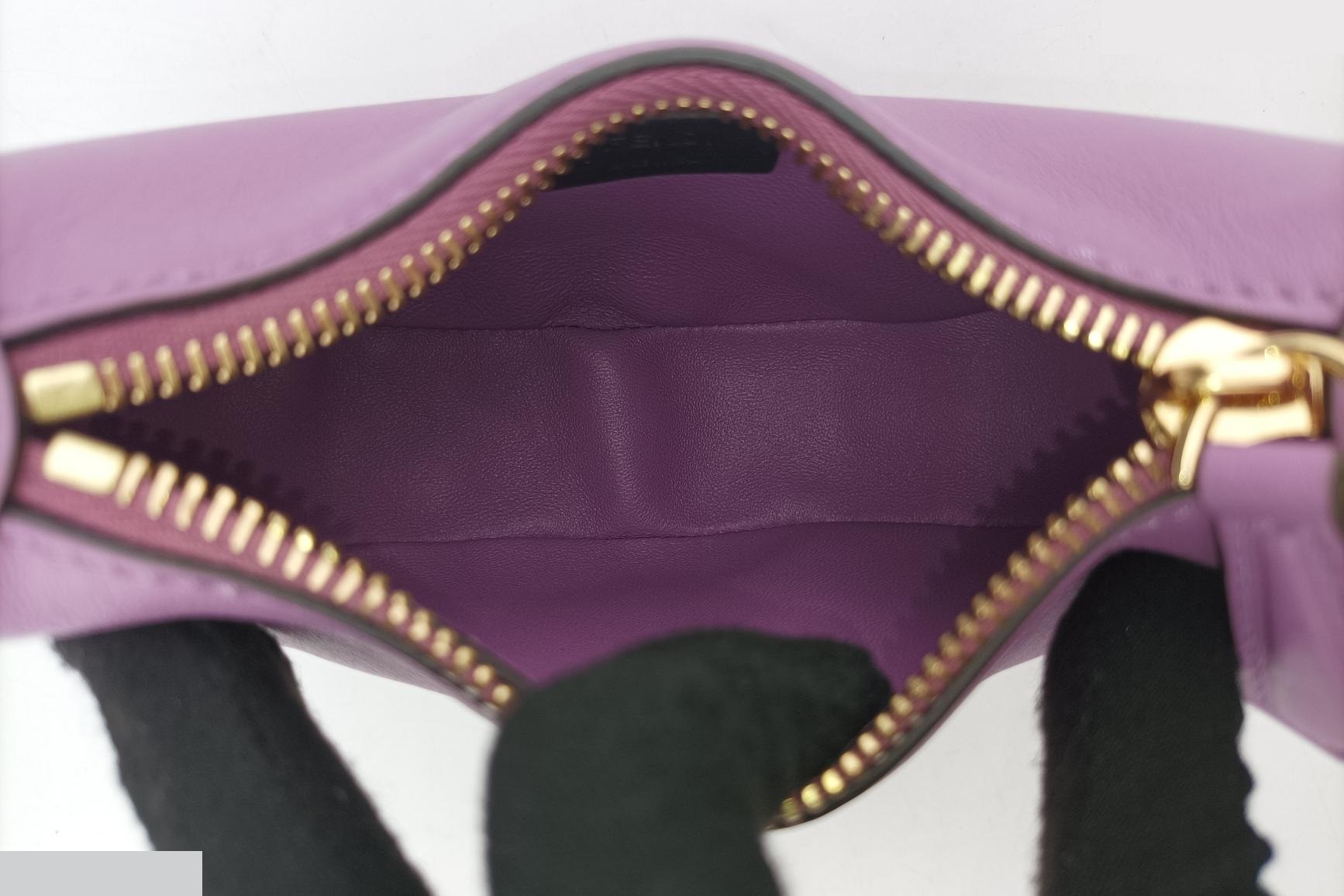 Nano FendiGraphy Leather Purple — view 6