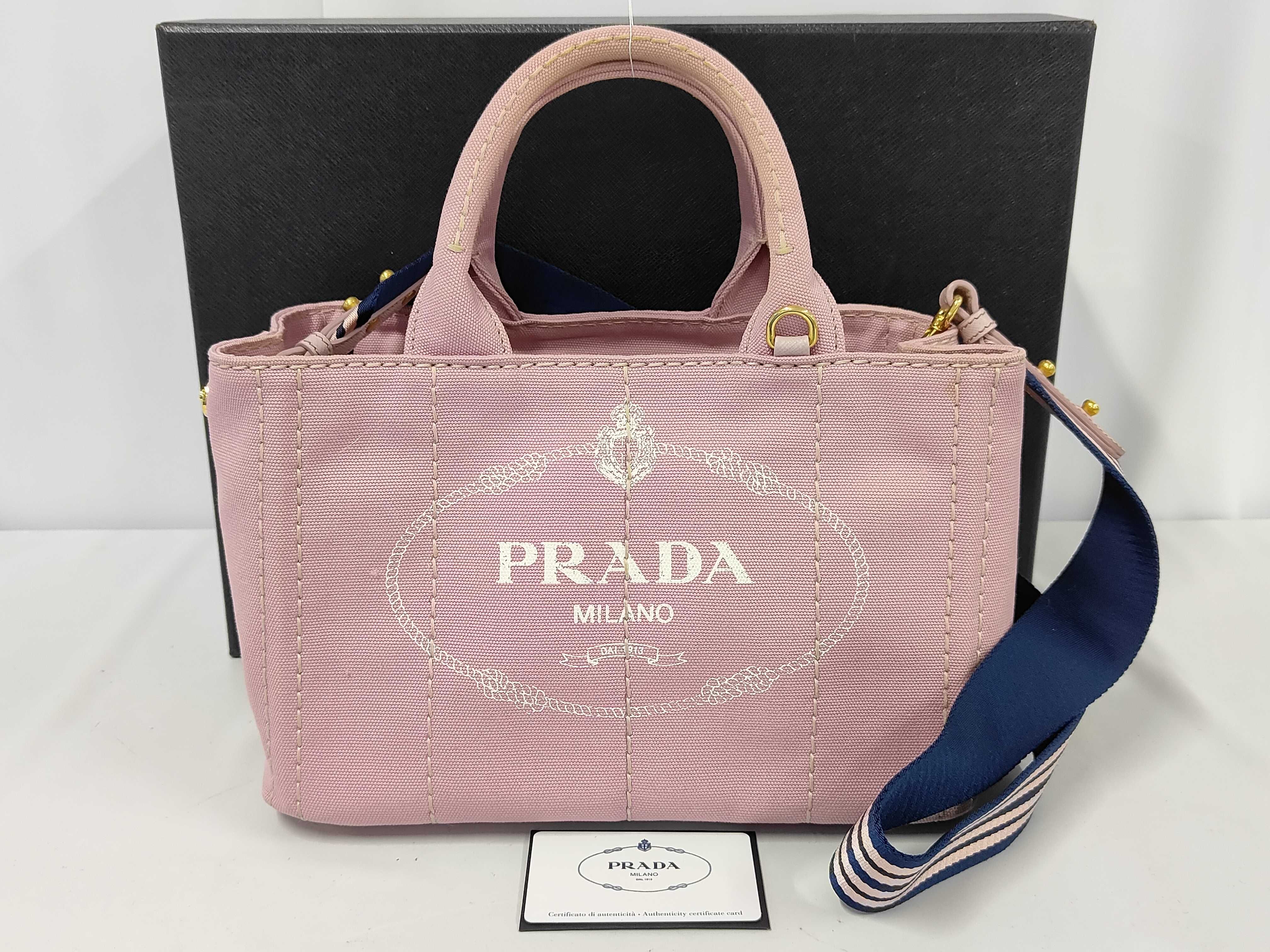 Canapa Canvas 2-Way Handbag Pink 1BG439 Handbag