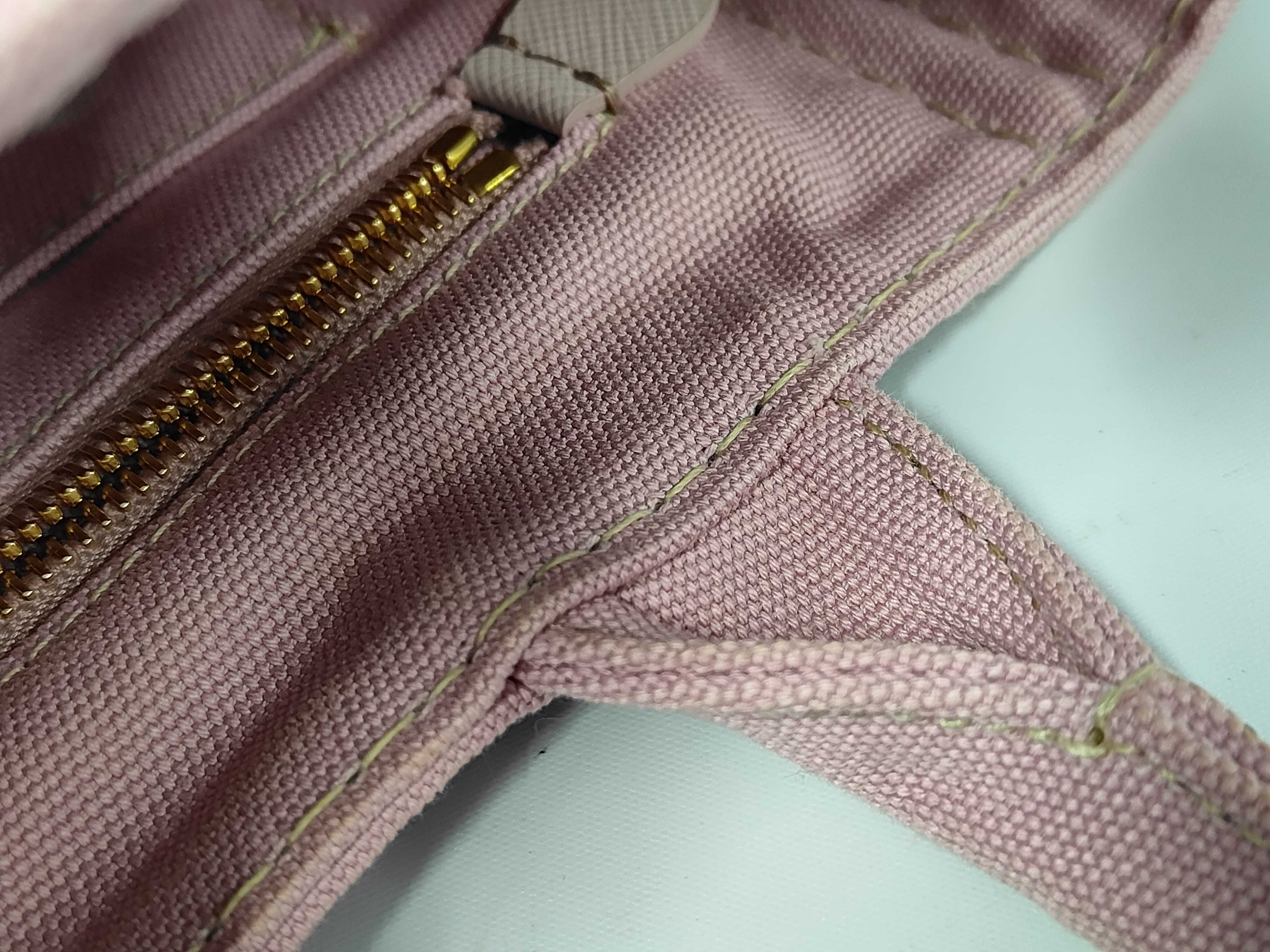 Canapa Canvas 2-Way Handbag Pink 1BG439 Handbag — view 5
