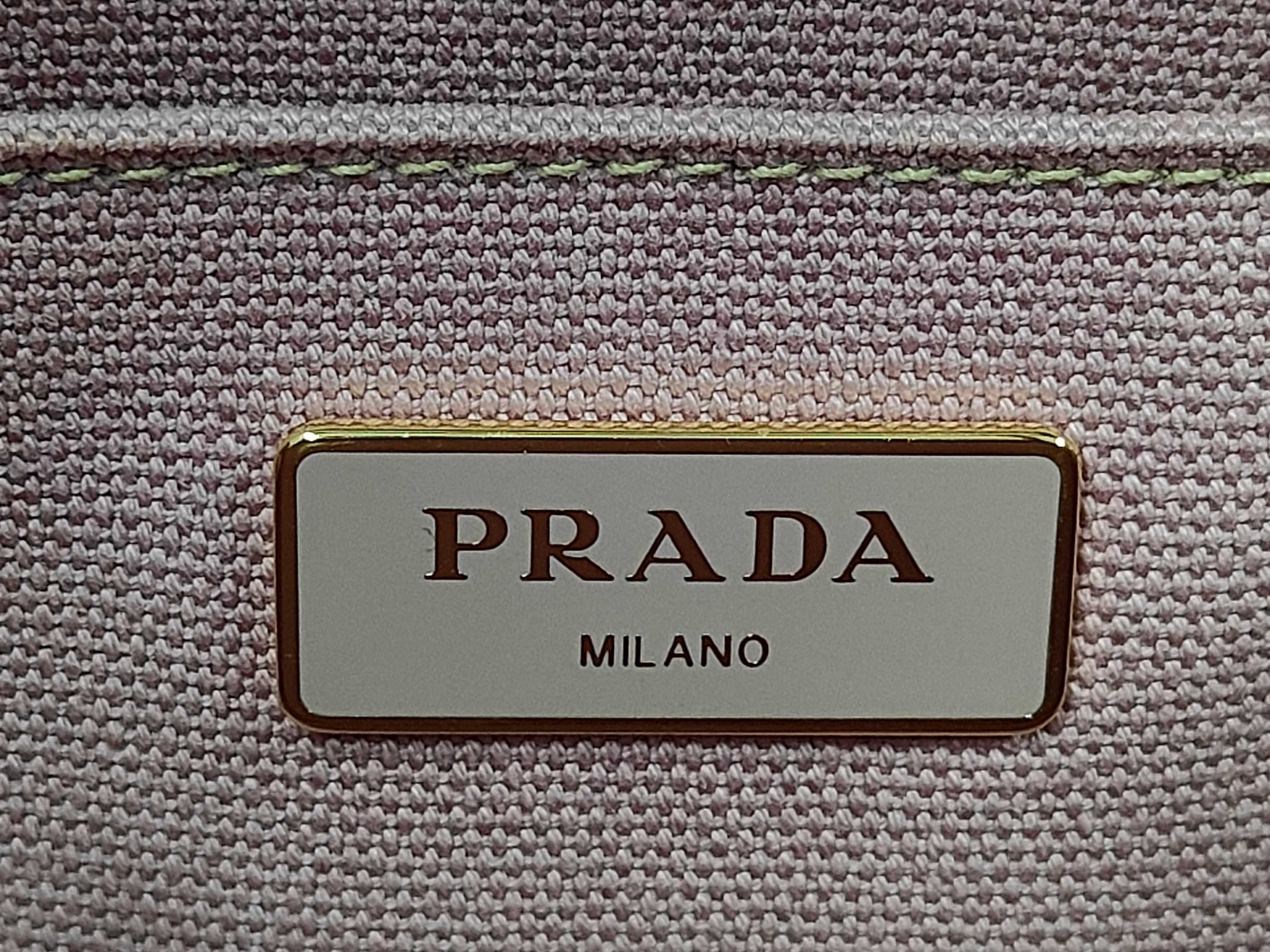 Canapa Canvas 2-Way Handbag Pink 1BG439 Handbag — view 9