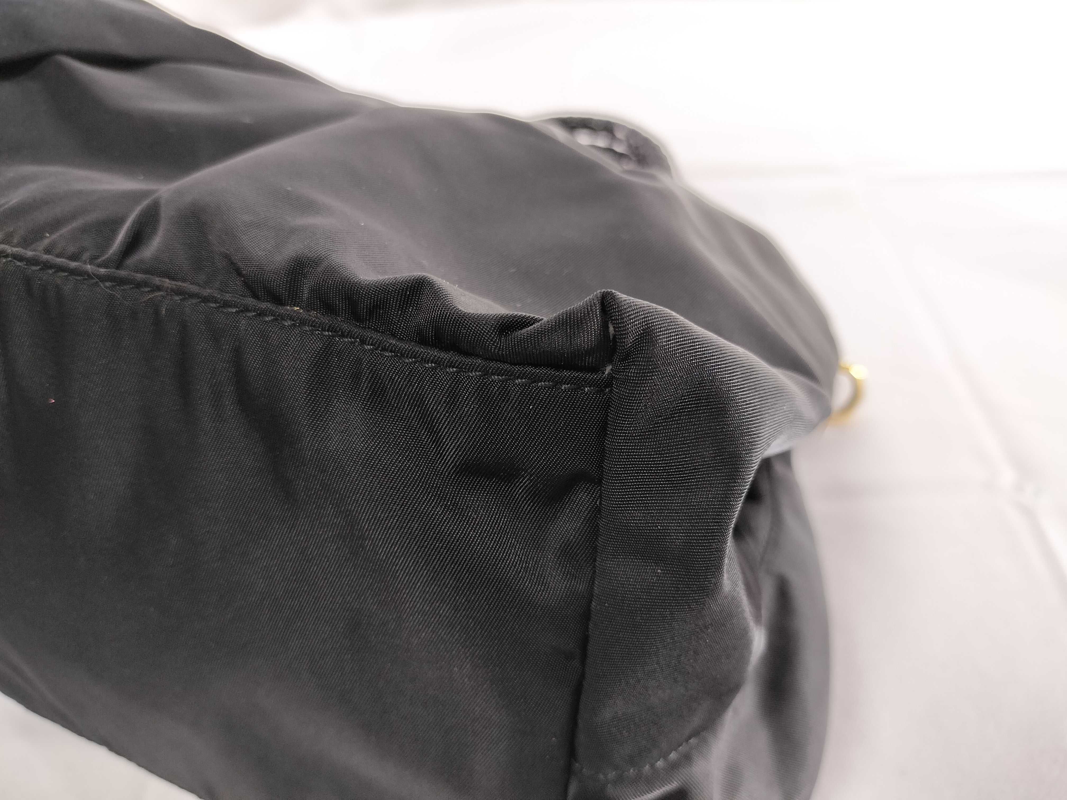 Nylon x Leather 2-Way Tote Bag — view 7