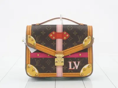 Monogram Summer Trunk Pochette Metis MM 2-Way Handbag