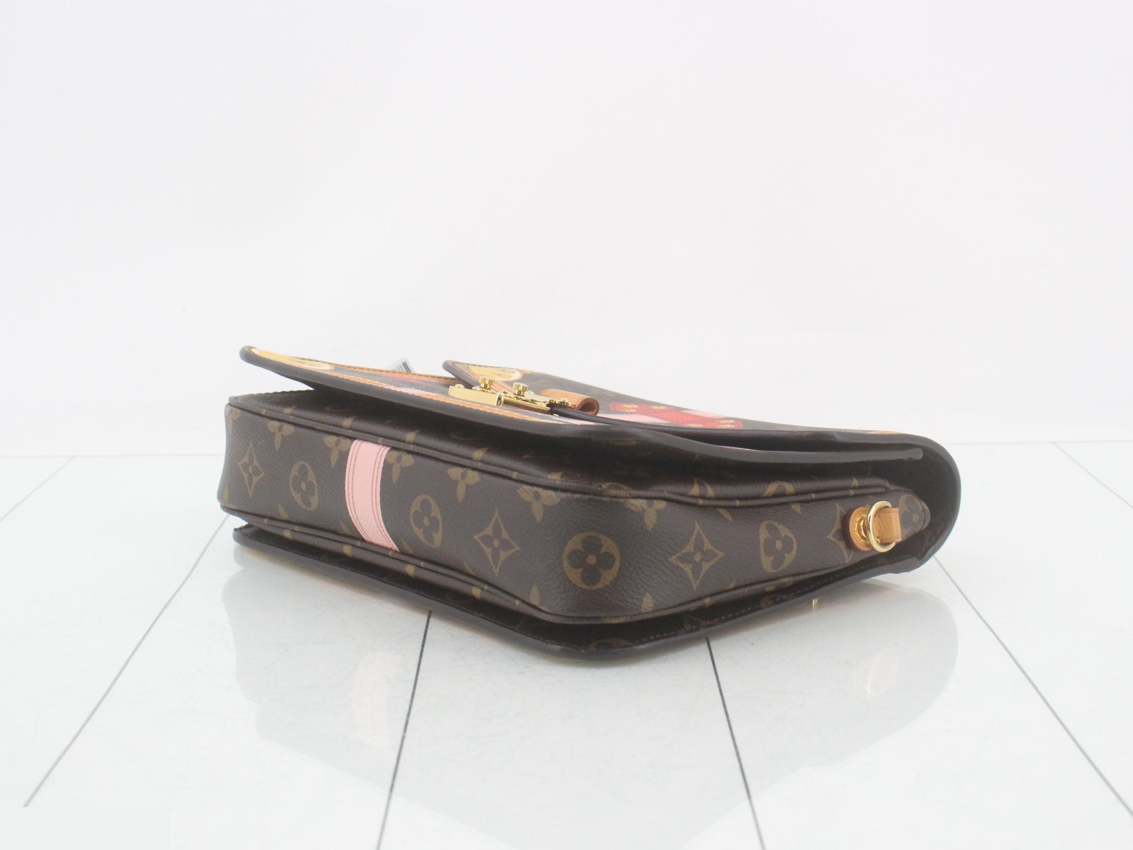 Monogram Summer Trunk Pochette Metis MM 2-Way Handbag — view 6