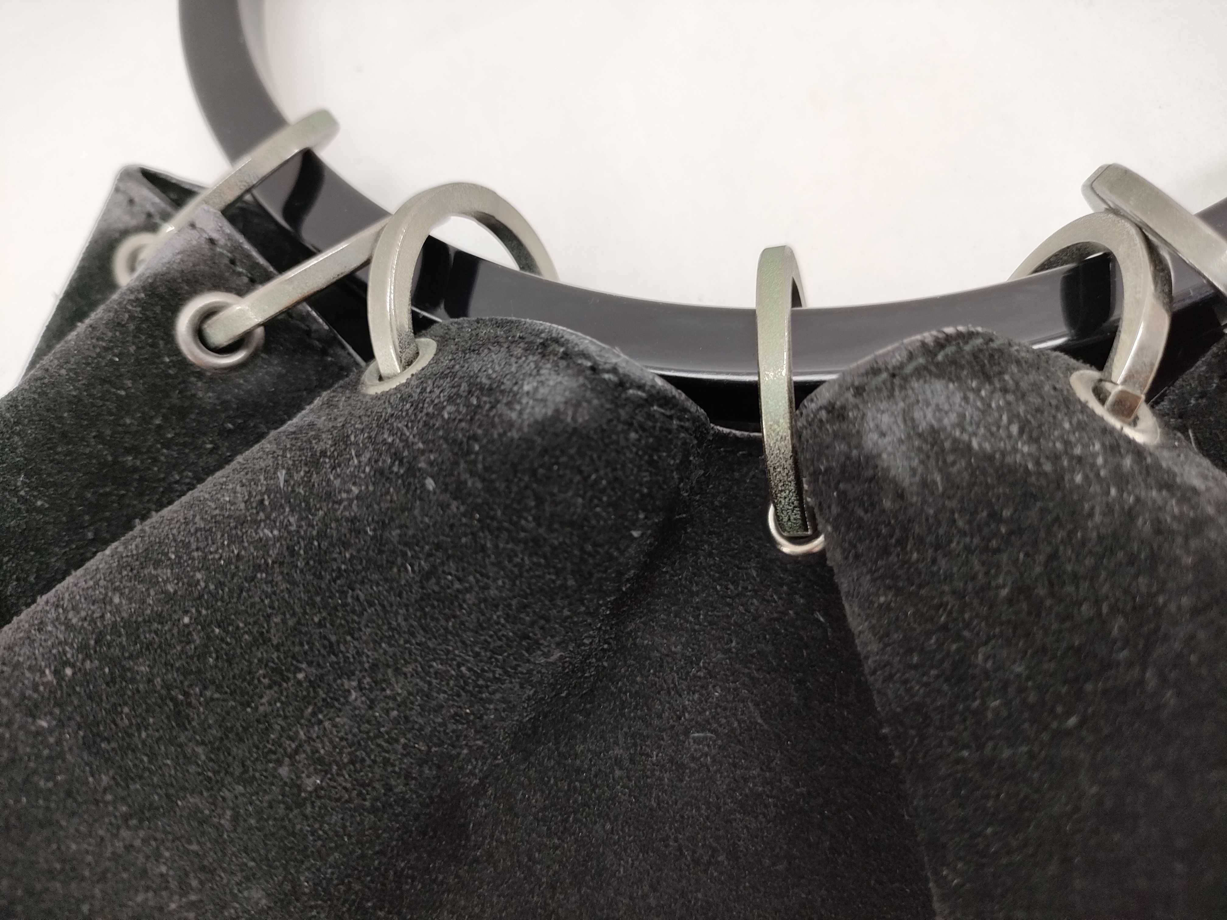 (Tom Ford era) Suede One-Handle Handbag — view 14