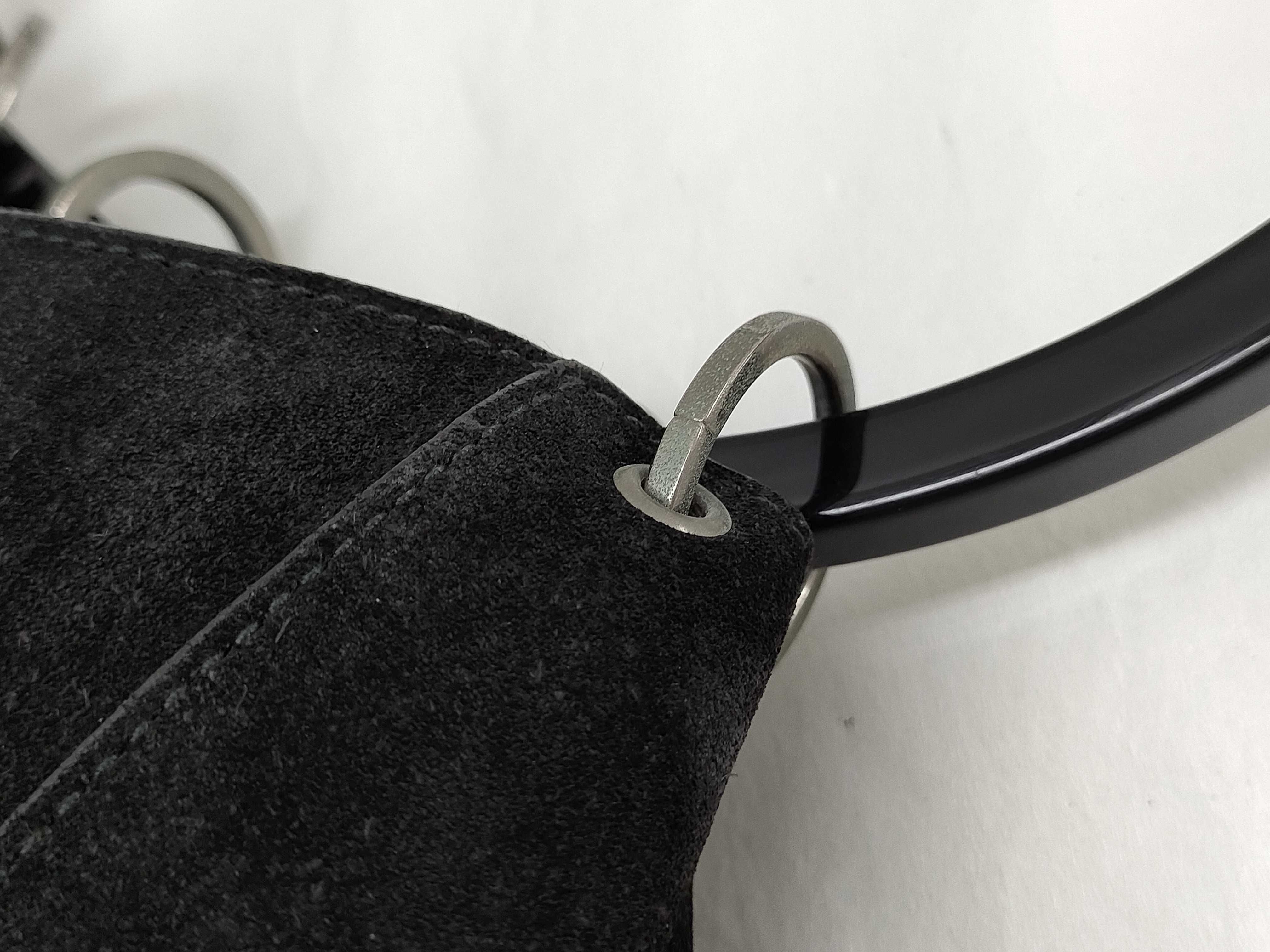 (Tom Ford era) Suede One-Handle Handbag — view 5