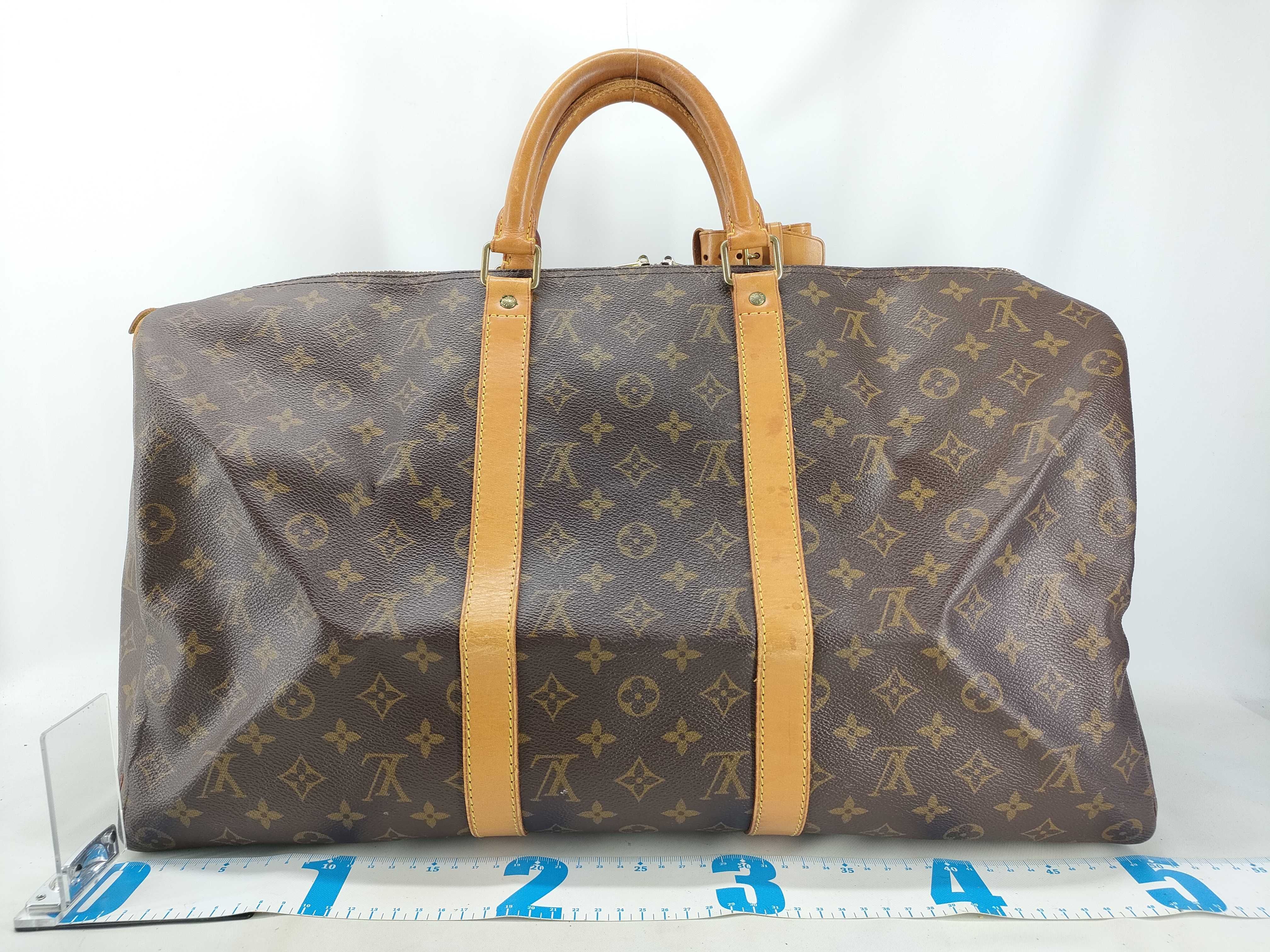 Monogram Louis Vuitton Monogram Keepall 50 Boston Bag — view 2