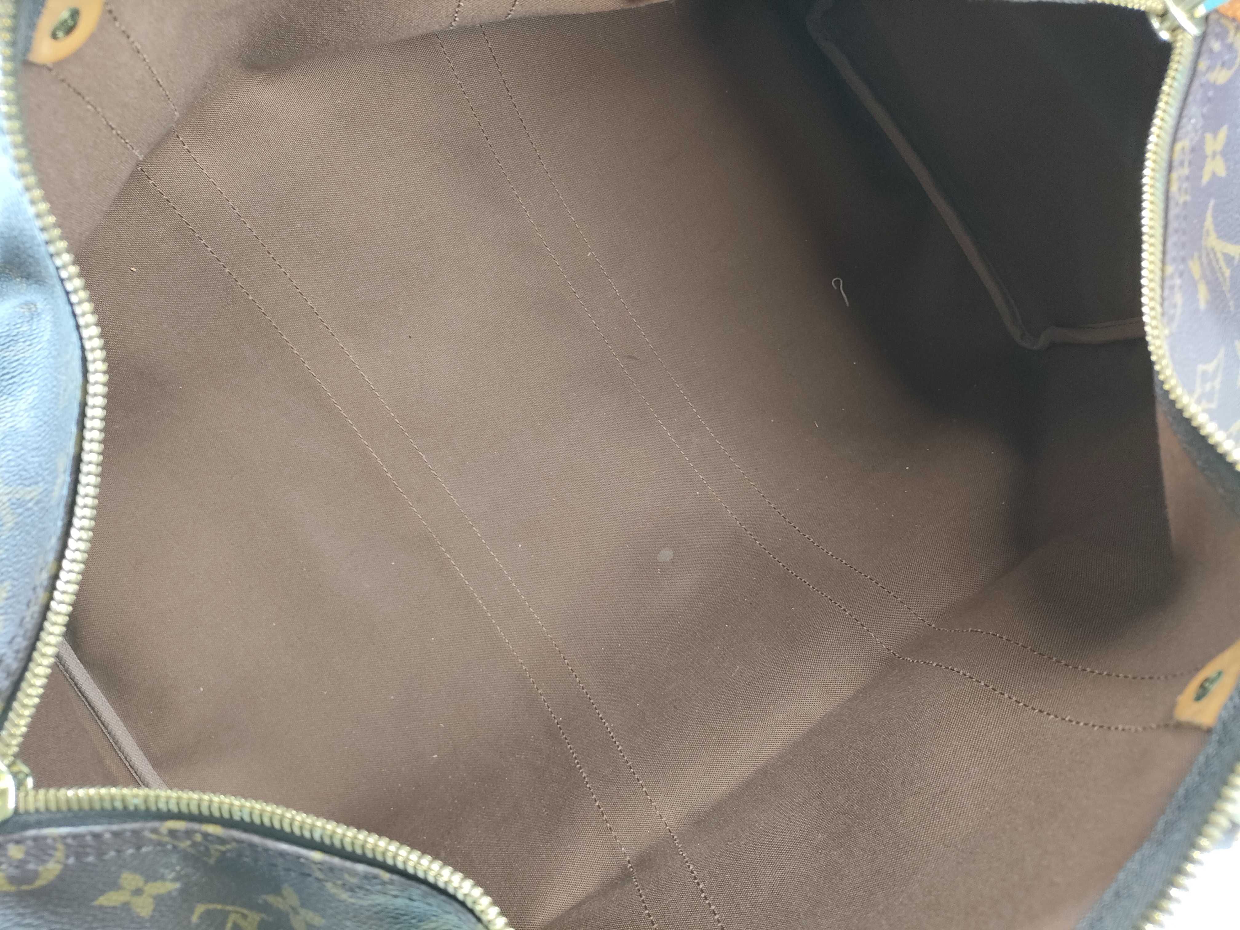 Monogram Louis Vuitton Monogram Keepall 50 Boston Bag — view 11