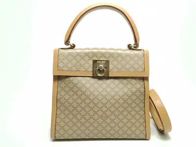 Macadam Gancini 2-way Shoulder Bag/Handbag