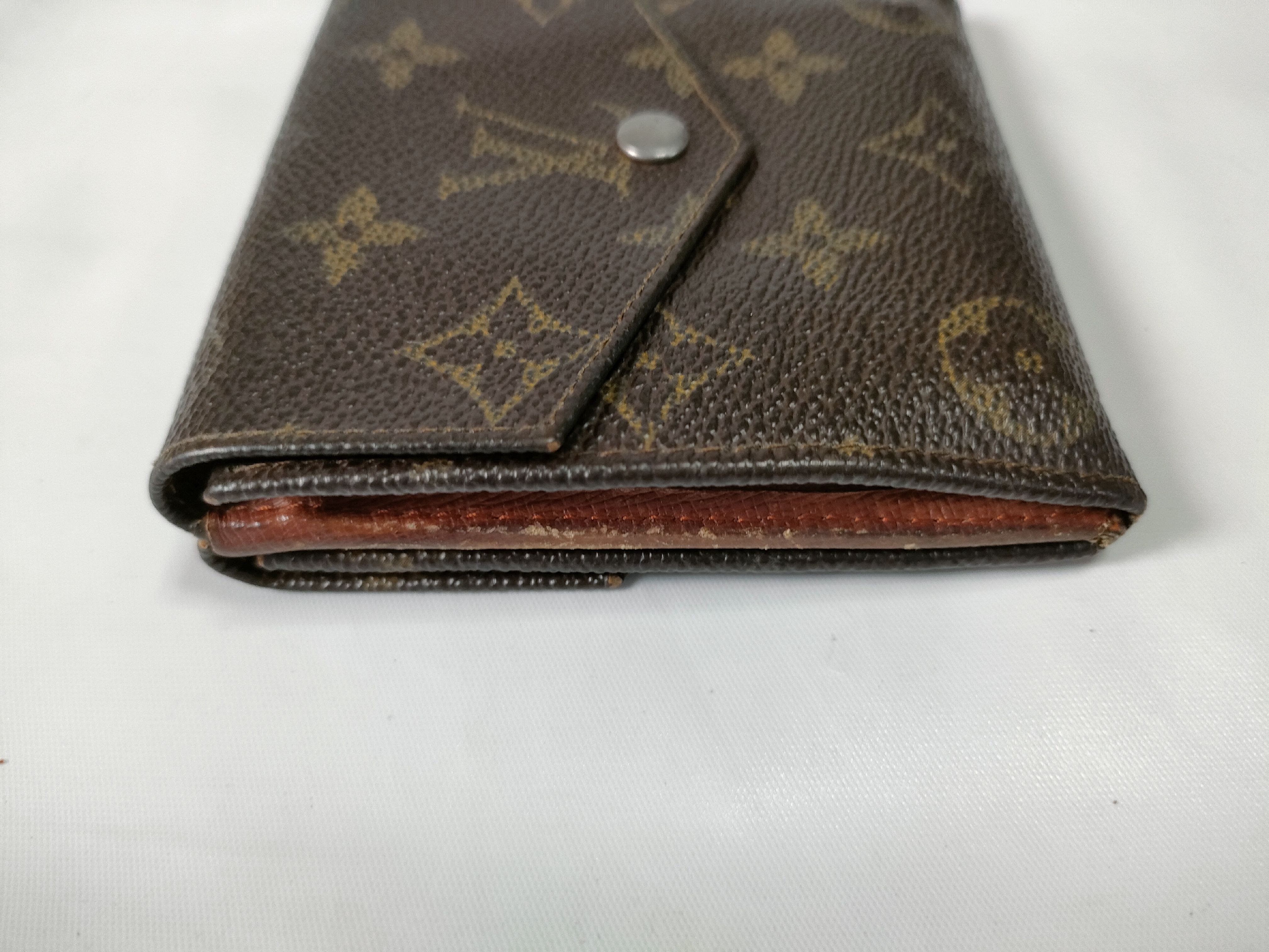 Monogram Wallet with Double Snap Closure — view 5