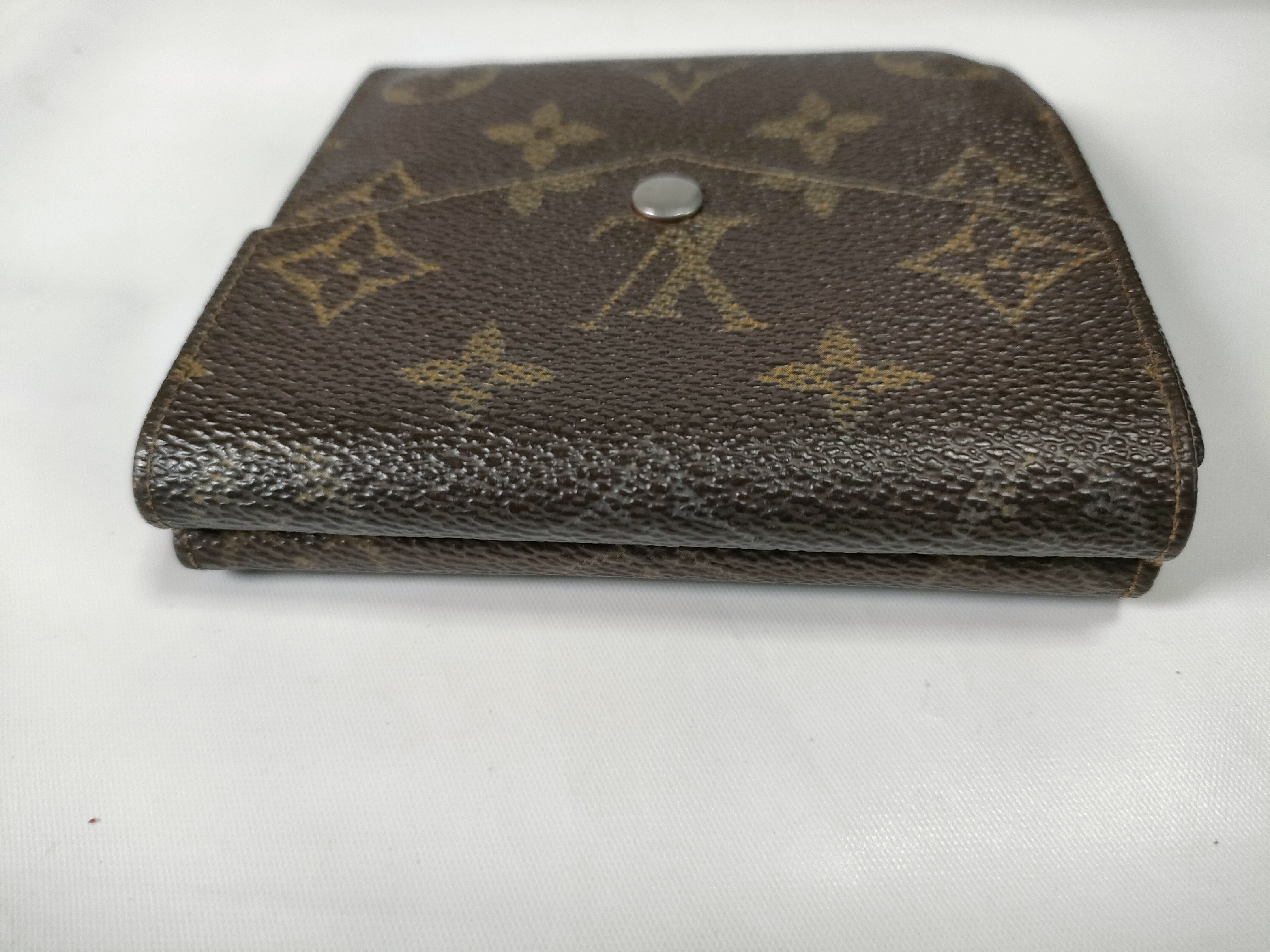 Monogram Wallet with Double Snap Closure — view 6
