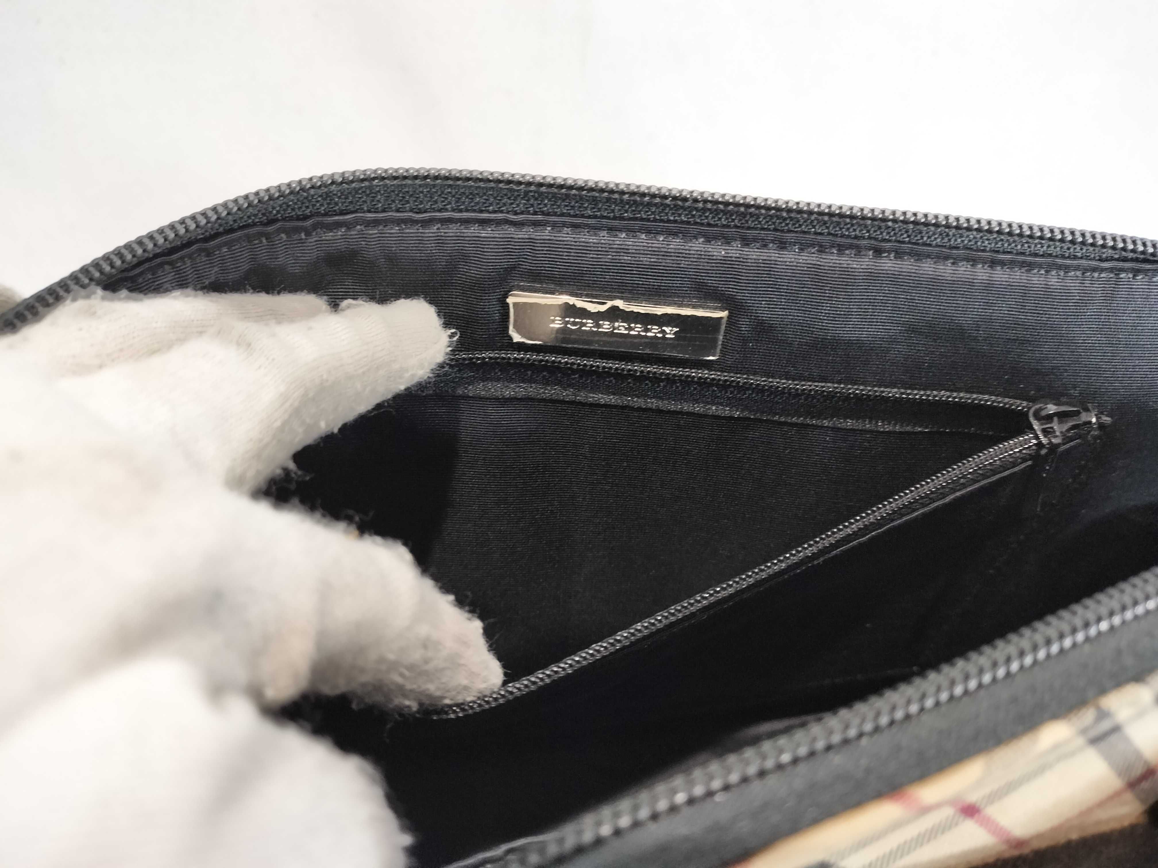 Nova Check Leather Handbag — view 11