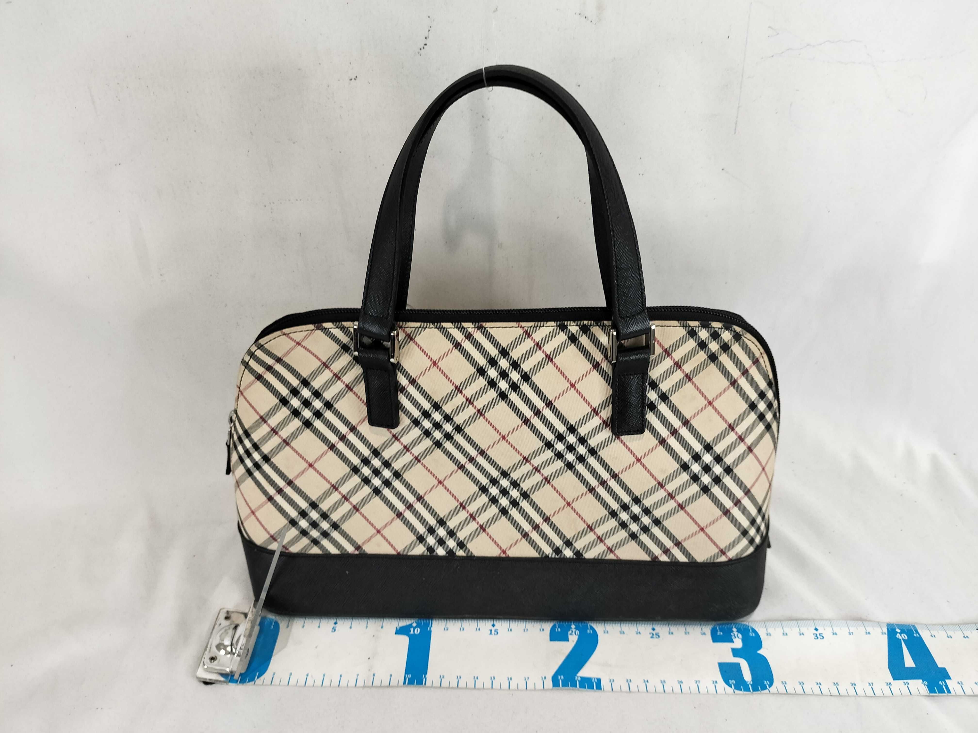 Nova Check Leather Handbag — view 3
