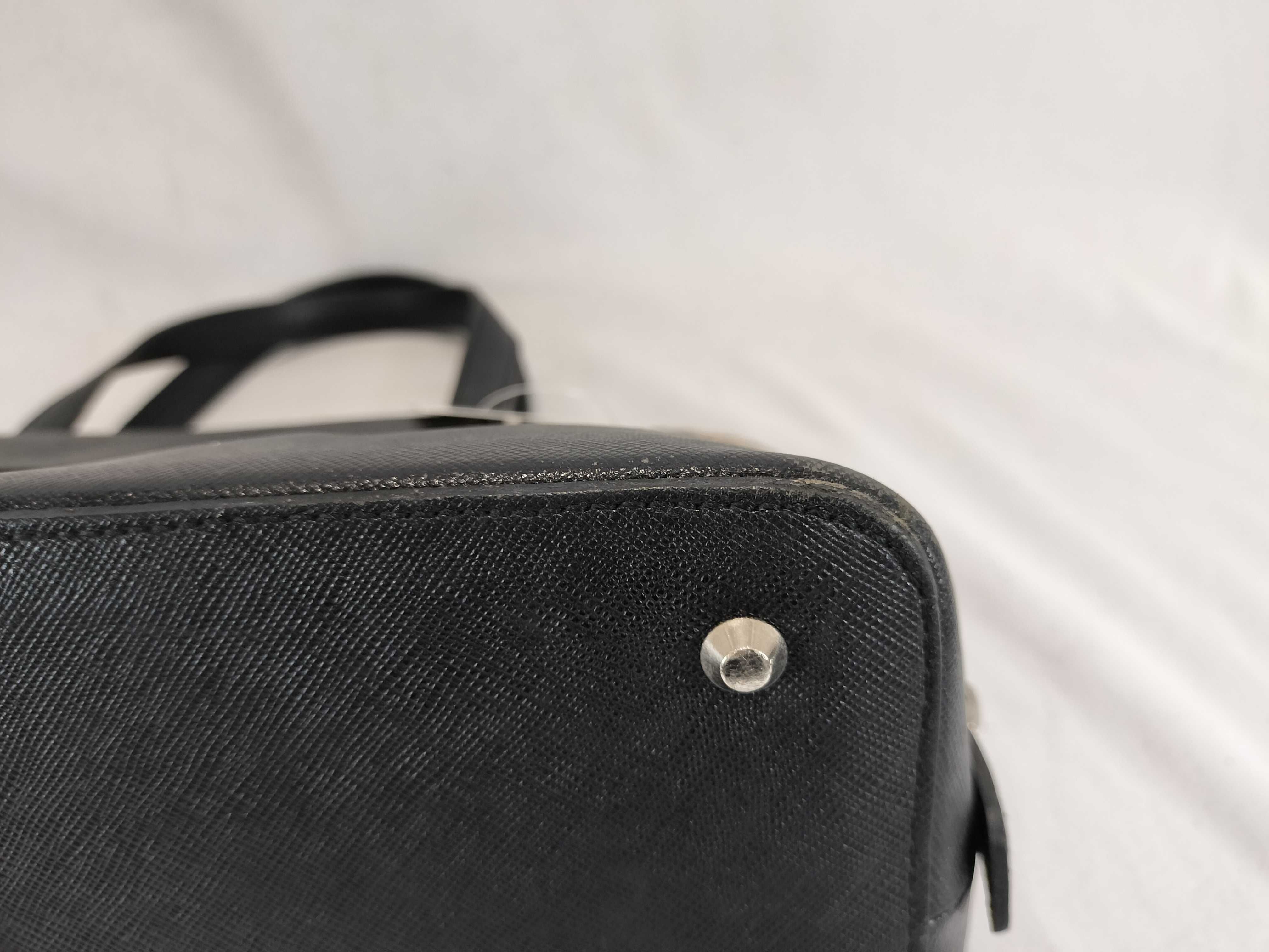 Nova Check Leather Handbag — view 7