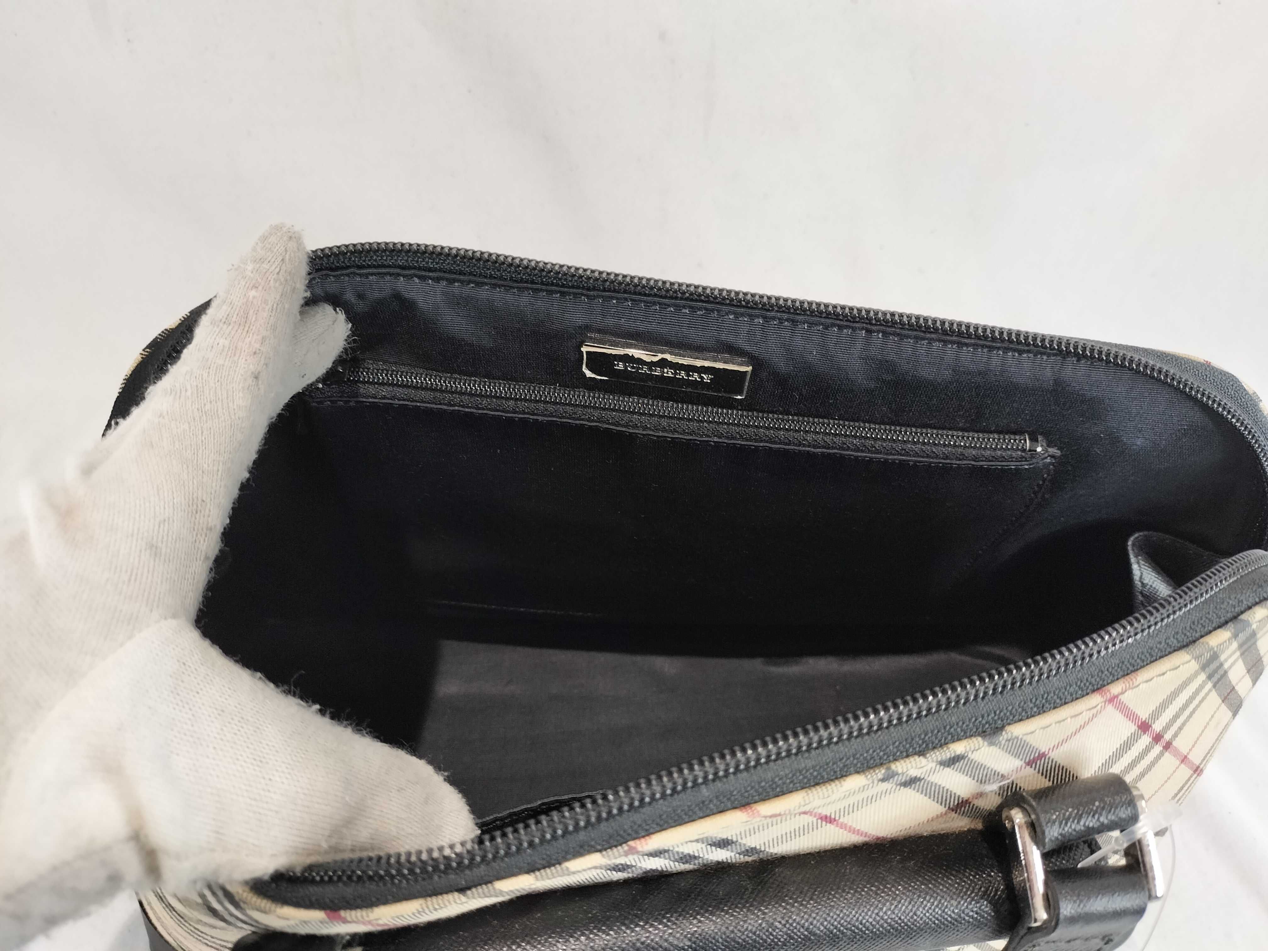 Nova Check Leather Handbag — view 10