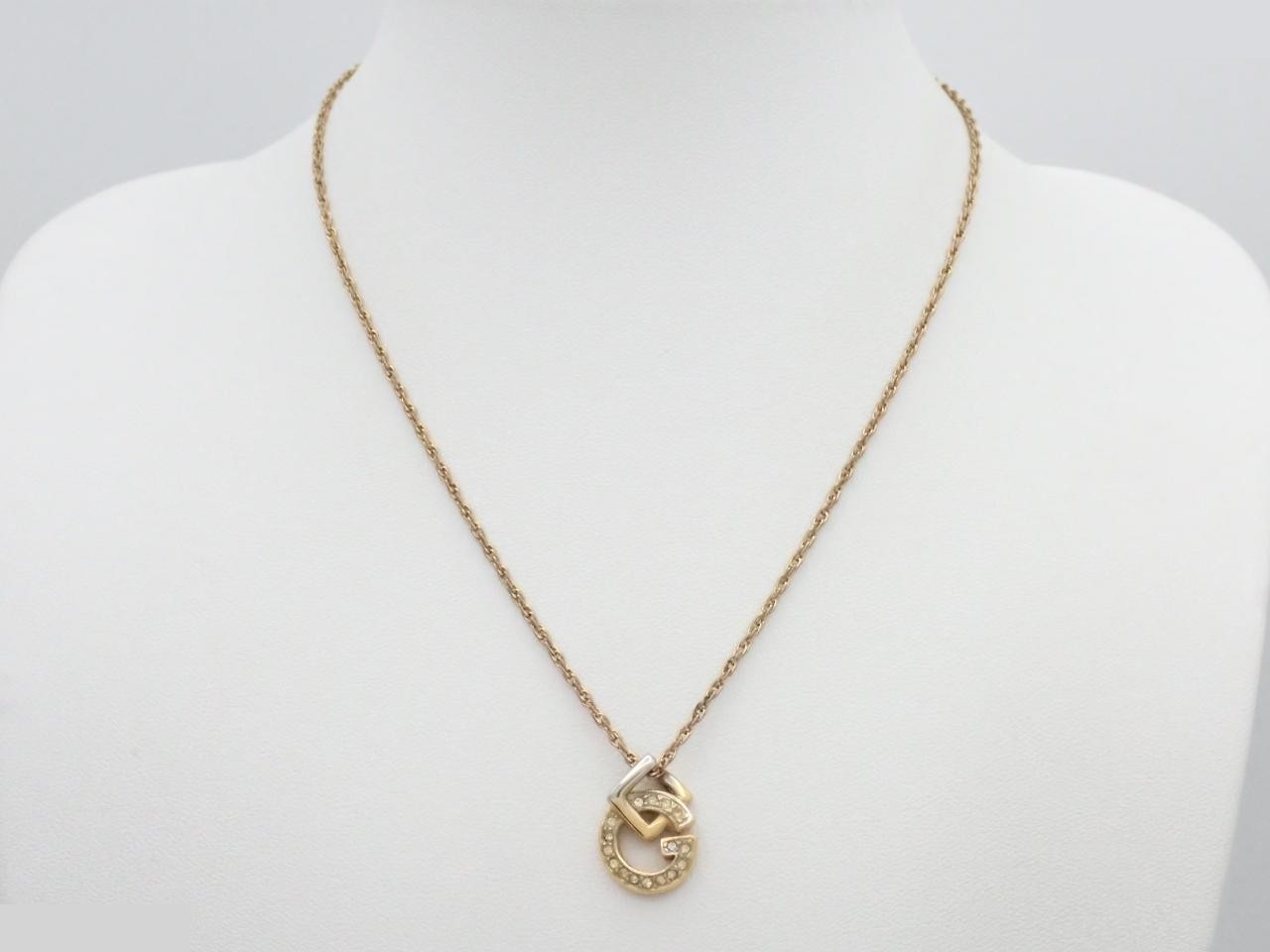 Gold necklace, chain approximately 42cm — view 3