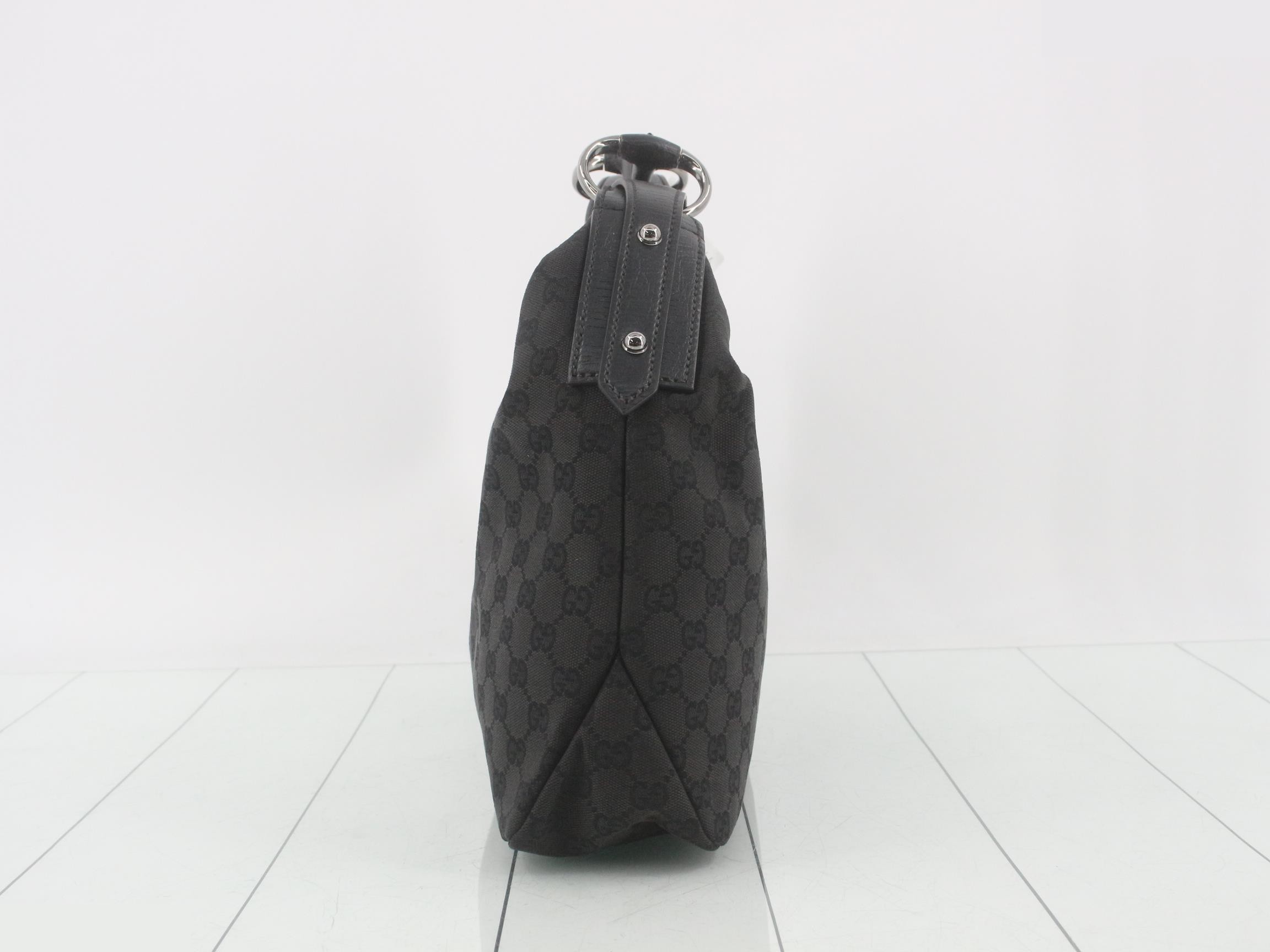 GG Canvas (Bag) - Shoulder Bag - Horsebit — view 3