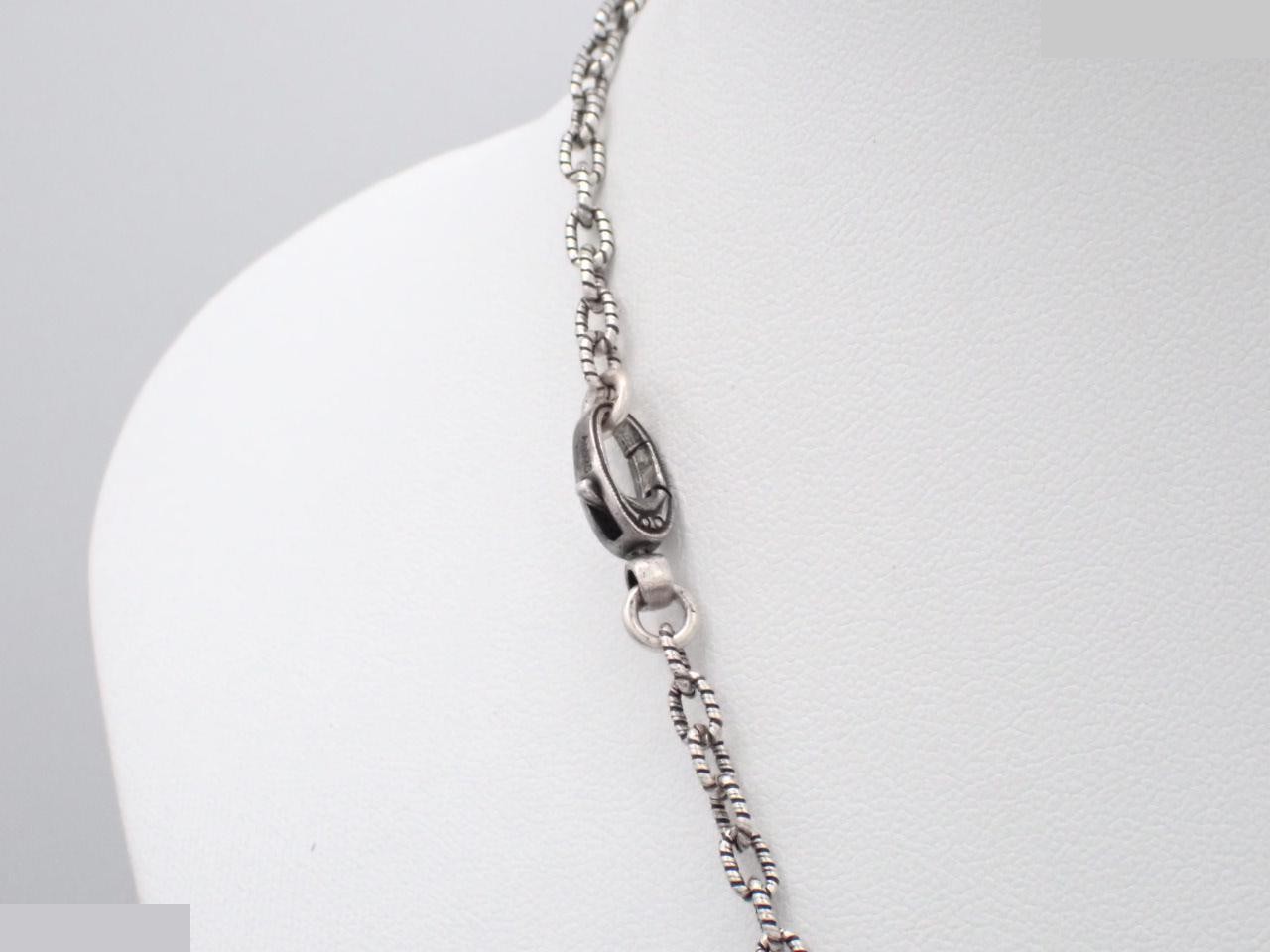 G Cross Necklace, Chain approx. 70cm, 925/21.5g — view 2