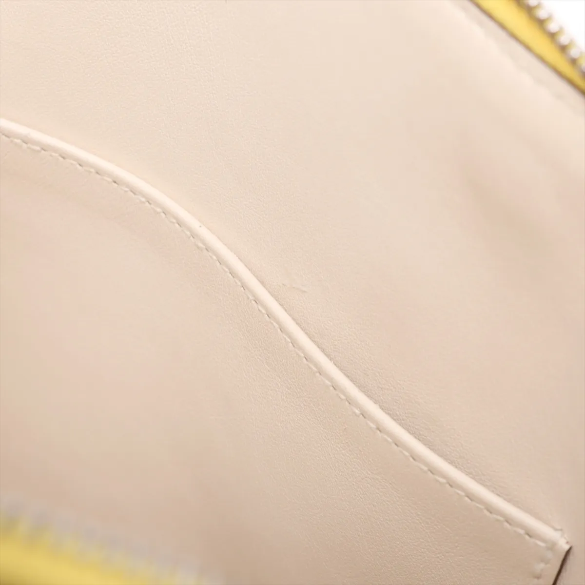 [Individually wrapped] Hermes Bolide 1923 25 Tricolor Vaux Epson Nata x Jaune Citron x Terre Batieux Silver Hardware B:2023 — view 12