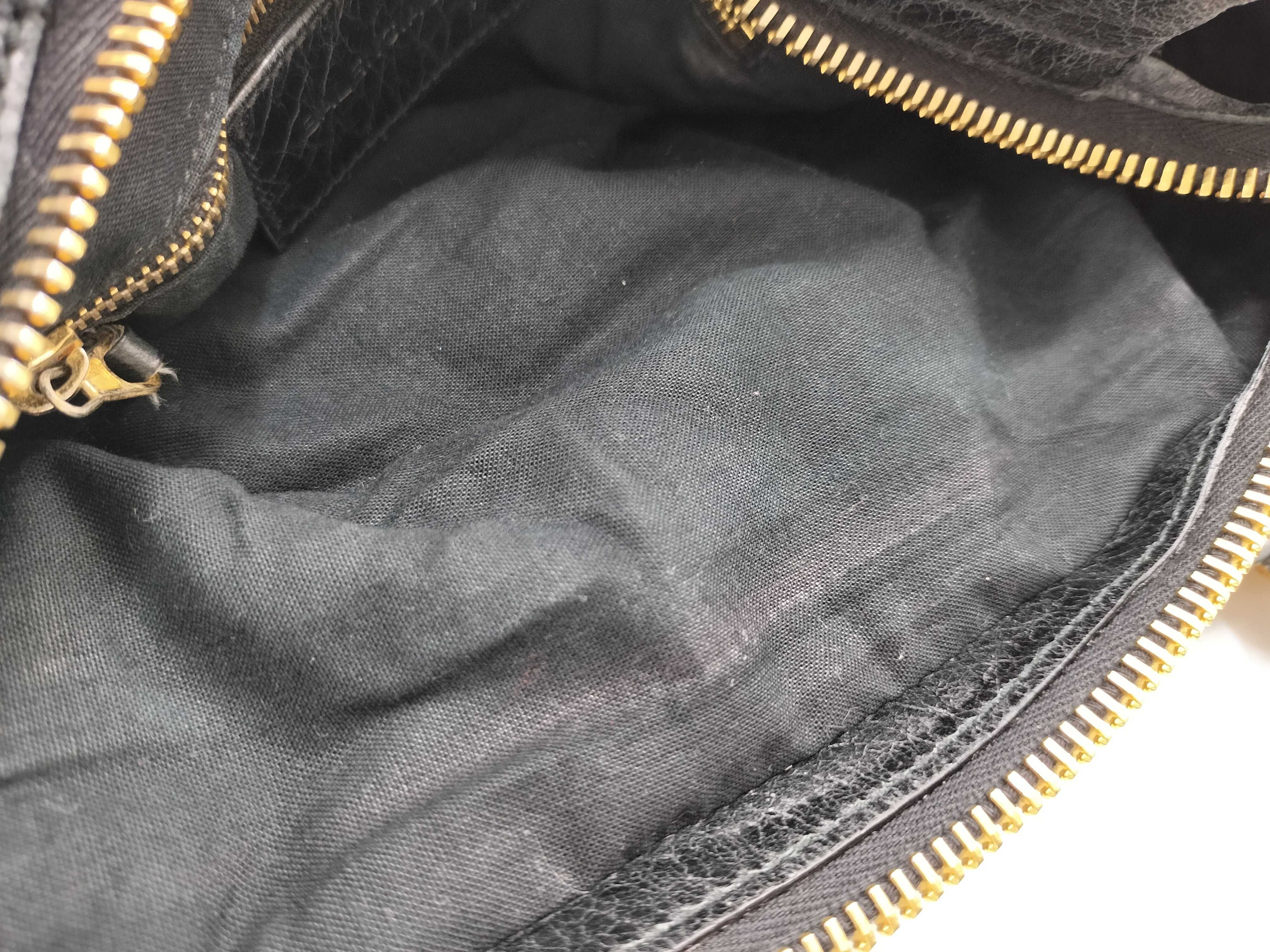 The City Balenciaga The Giant City Leather 2-Way Handbag Black 173084 Handbag — view 15