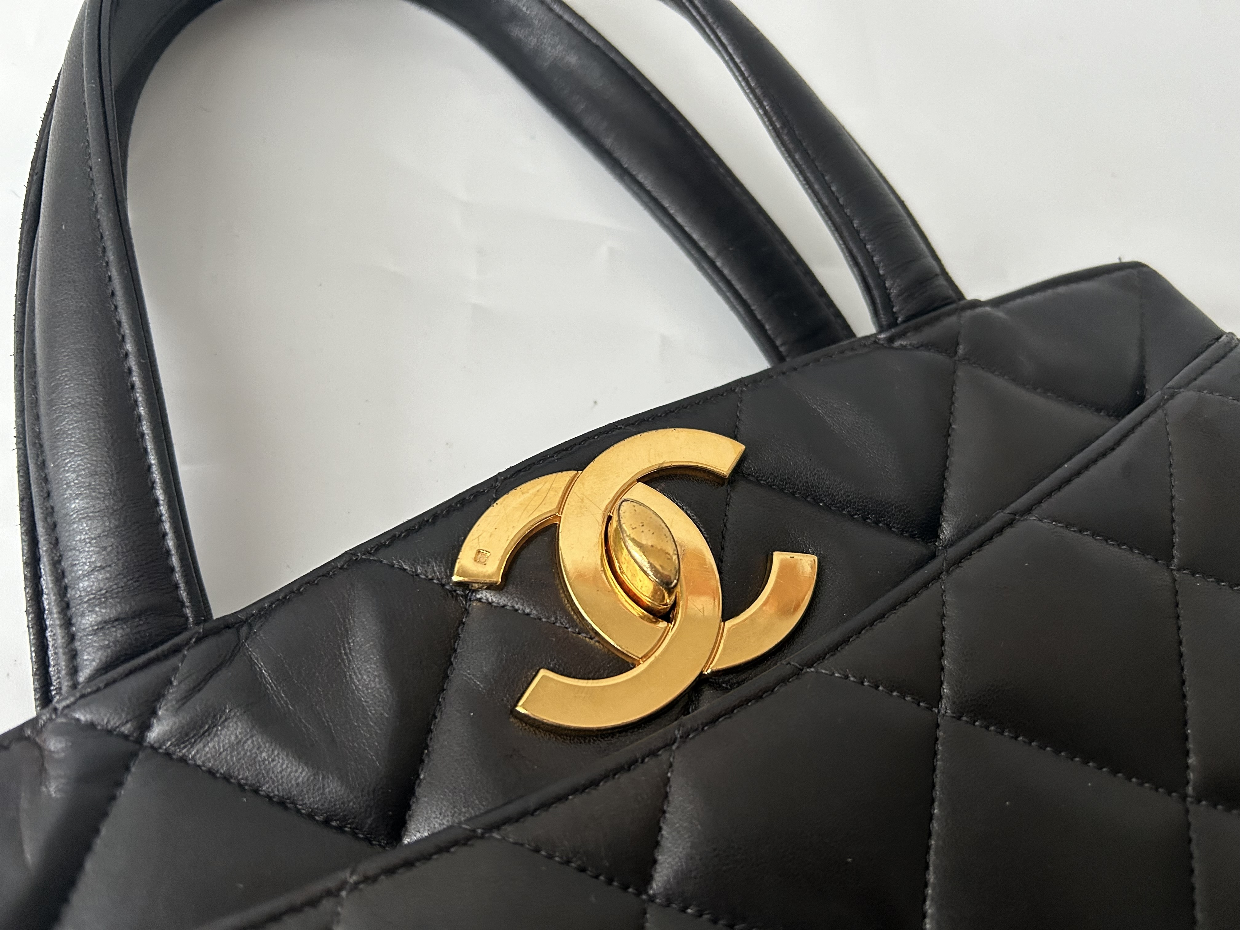 Large Coco Tote Matelassé Bag — view 7
