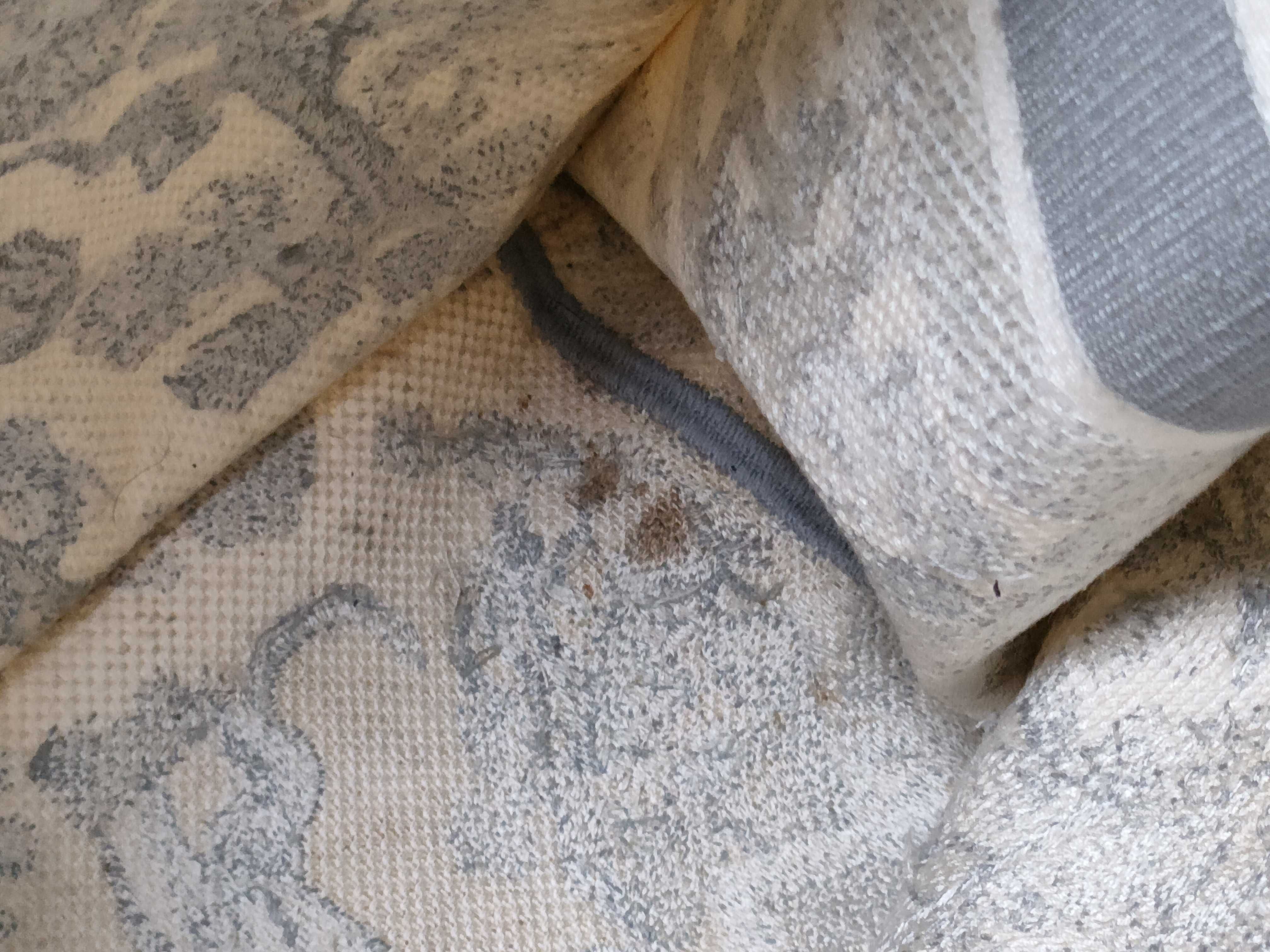 Toile de Jouy Embroidery Book Tote Large Canvas Tote Bag White x Gray 50-MA-0211 Tote Bag — view 11