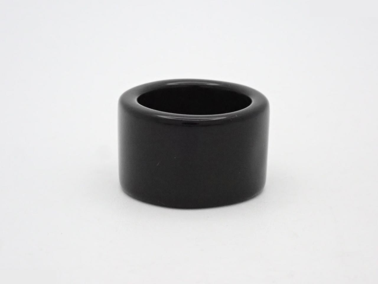 Coco Mark Ring, Black Gold, 01P, #12.5 — view 2