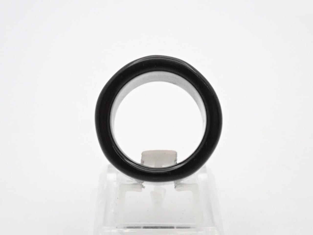 Coco Mark Ring, Black Gold, 01P, #12.5 — view 3