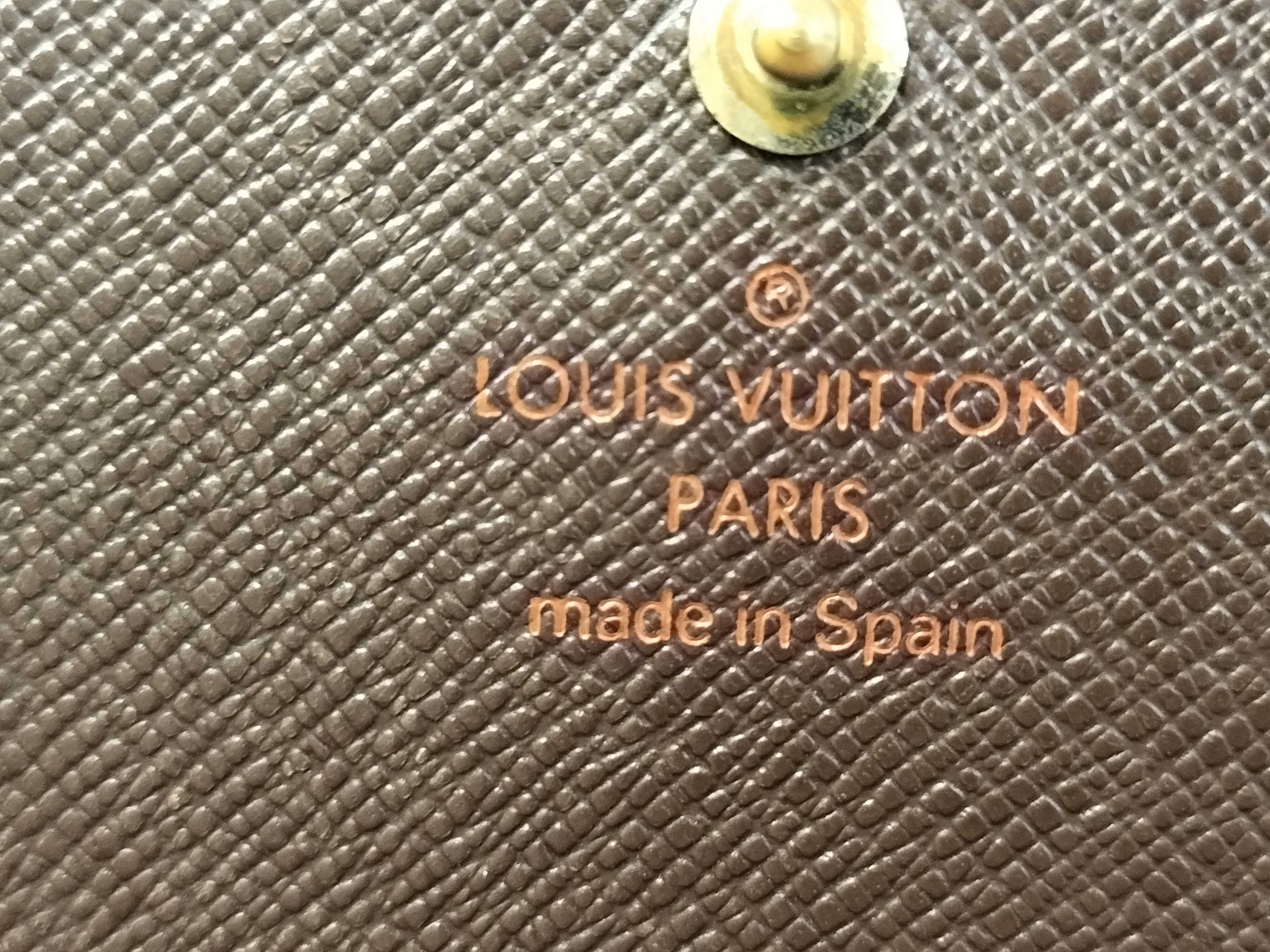 Damier Portemonnaie Billet Trésor / N61730 Wallet — view 9