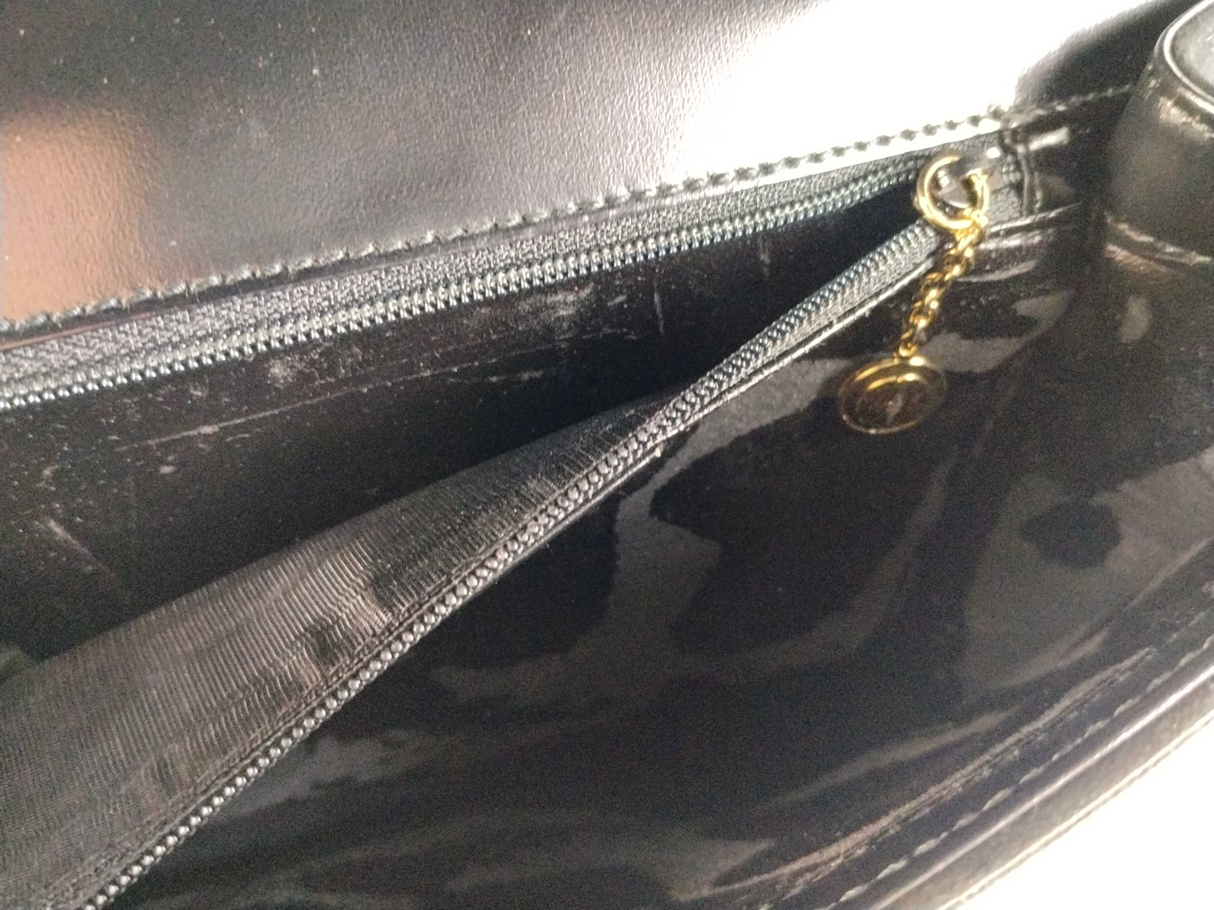 shoulder bag, suede, black. — view 12