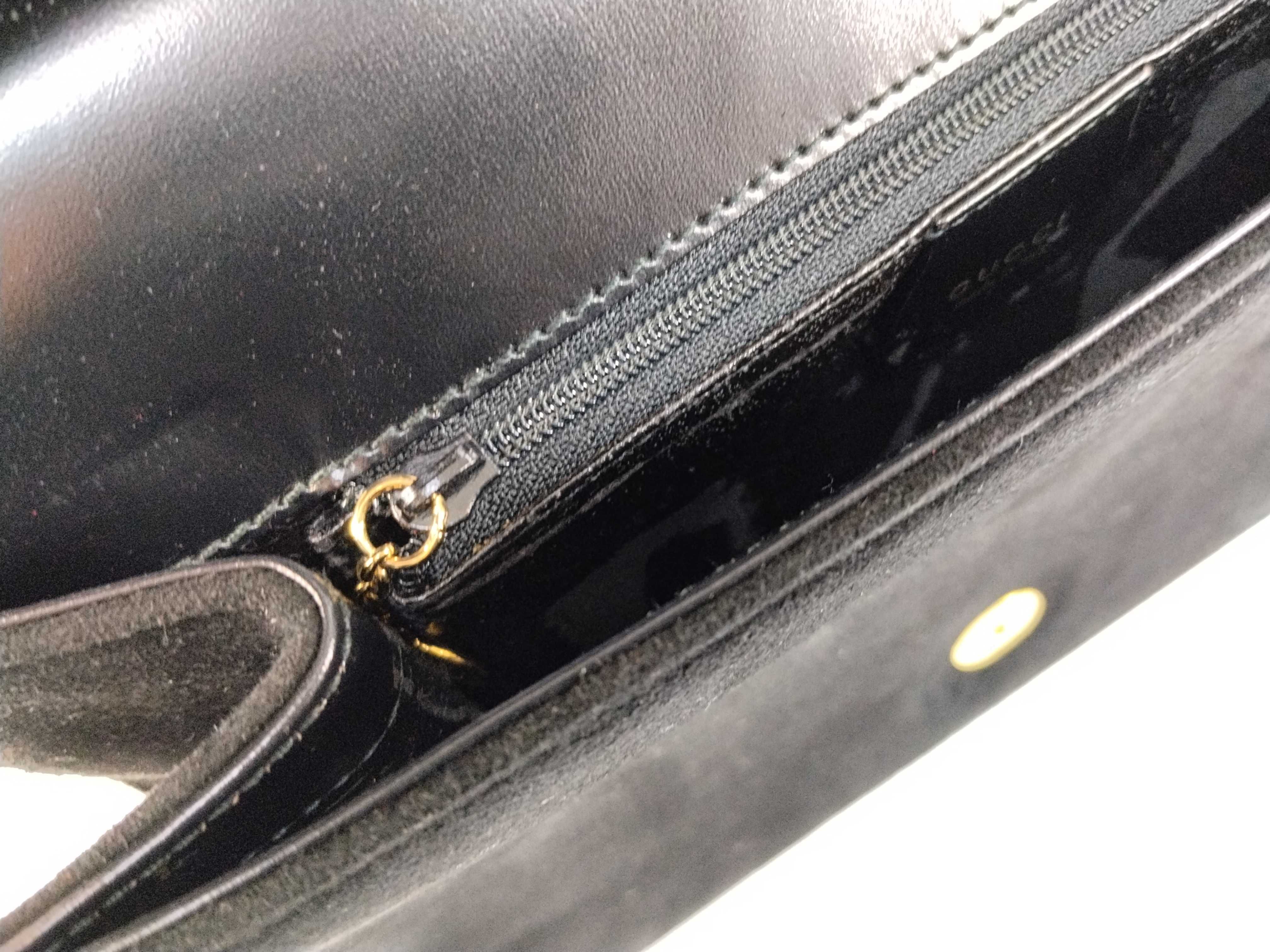 shoulder bag, suede, black. — view 13